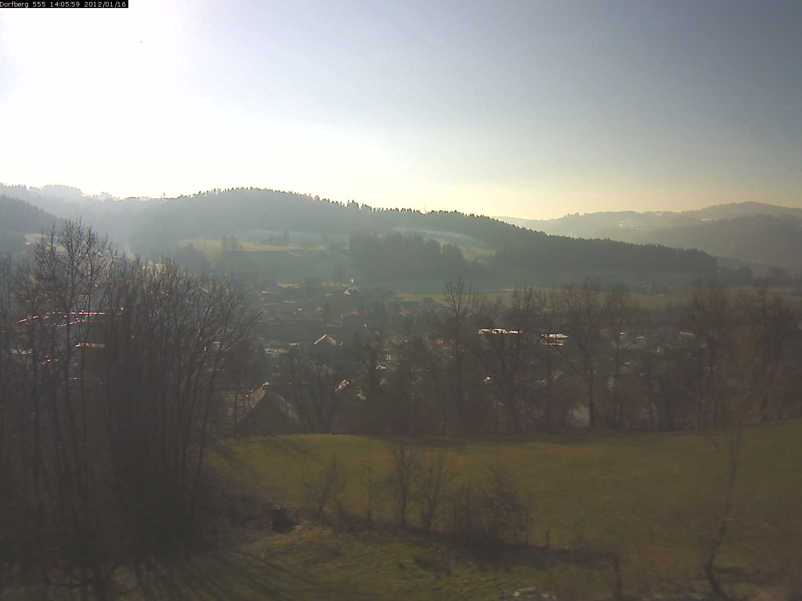 Webcam-Bild: Aussicht vom Dorfberg in Langnau 20120116-140600