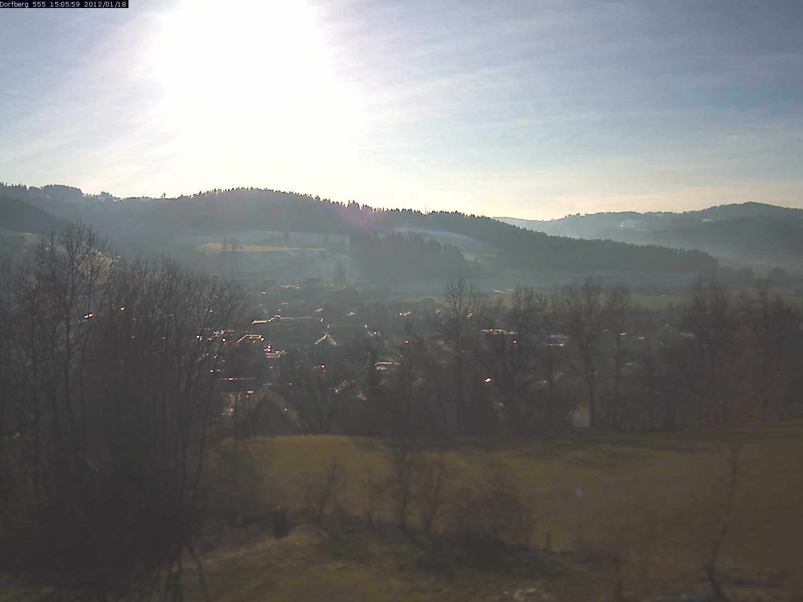 Webcam-Bild: Aussicht vom Dorfberg in Langnau 20120118-150600