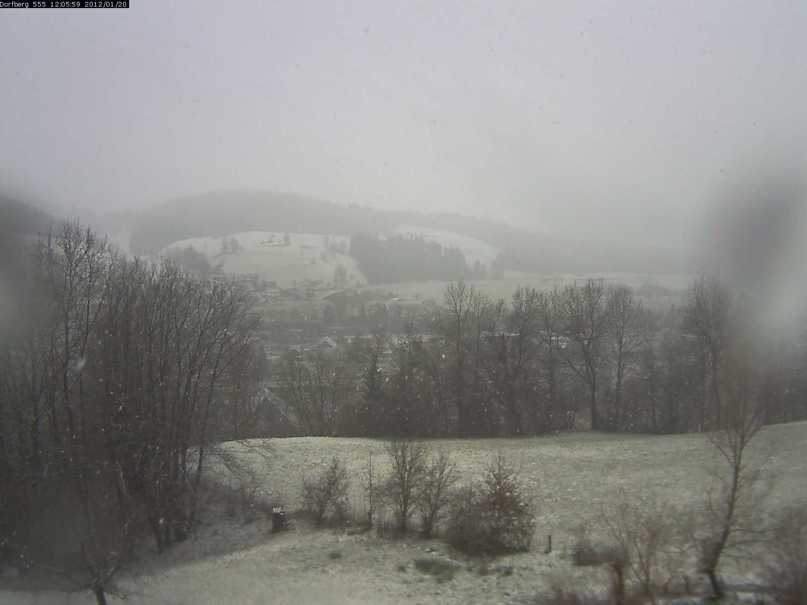 Webcam-Bild: Aussicht vom Dorfberg in Langnau 20120120-120600