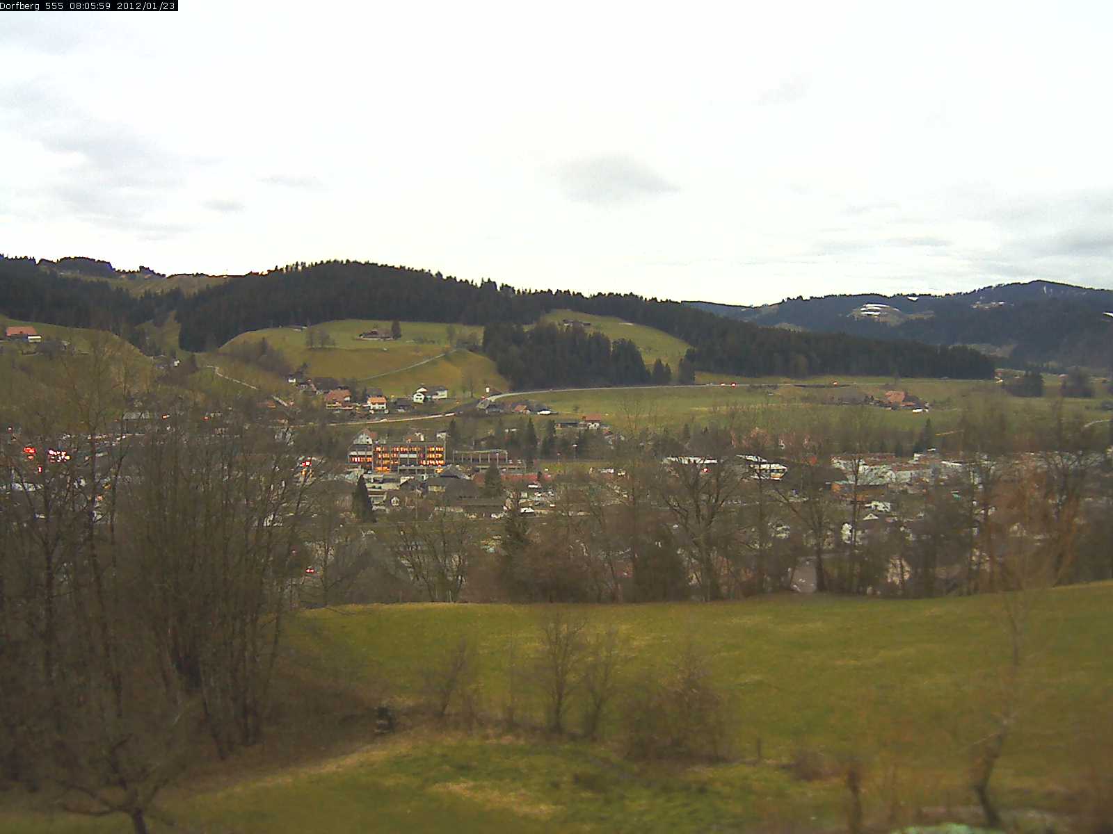 Webcam-Bild: Aussicht vom Dorfberg in Langnau 20120123-080600