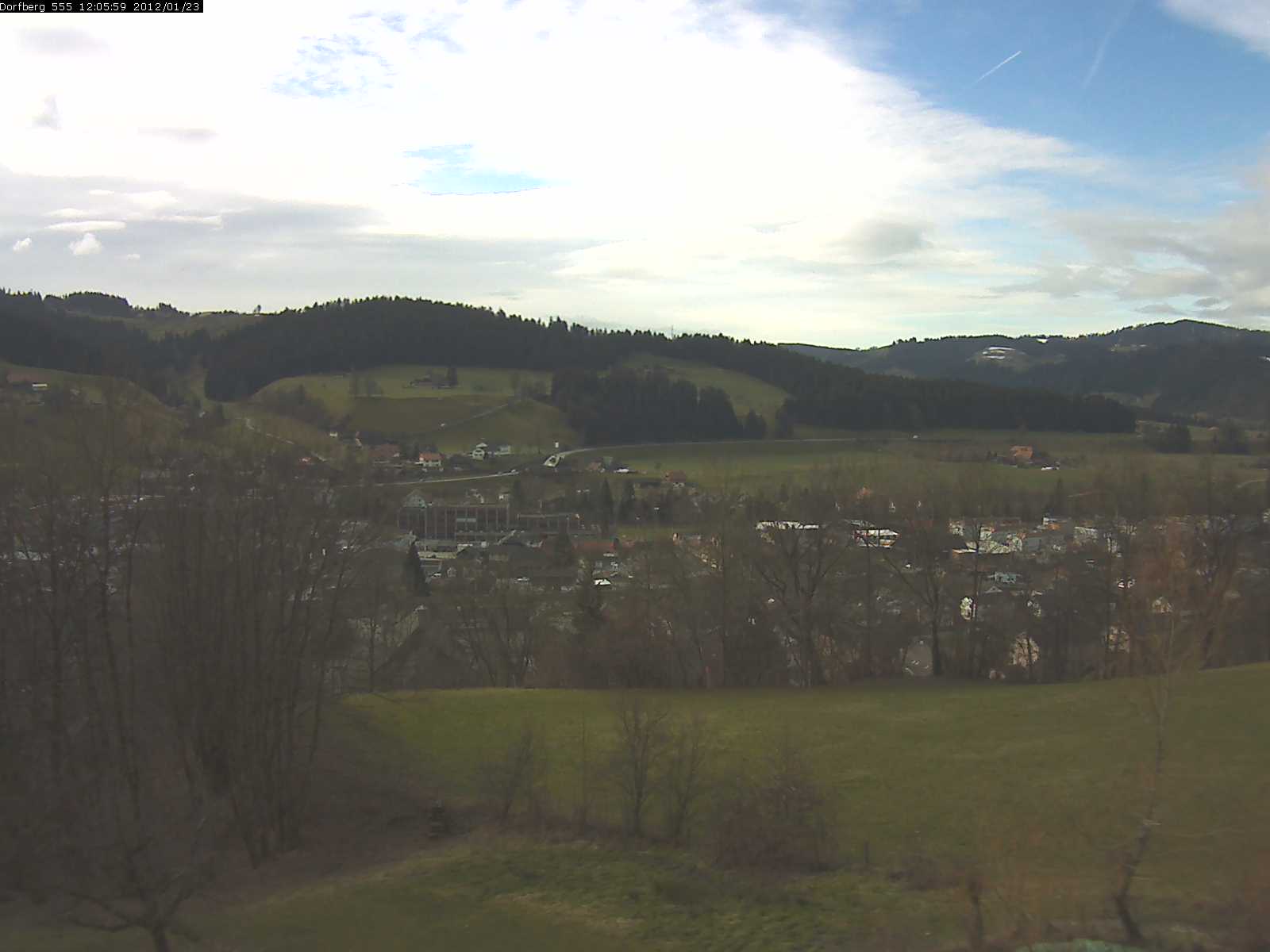 Webcam-Bild: Aussicht vom Dorfberg in Langnau 20120123-120600