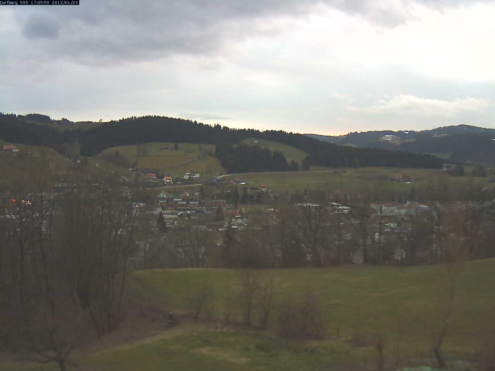 Webcam-Bild: Aussicht vom Dorfberg in Langnau 20120123-170600