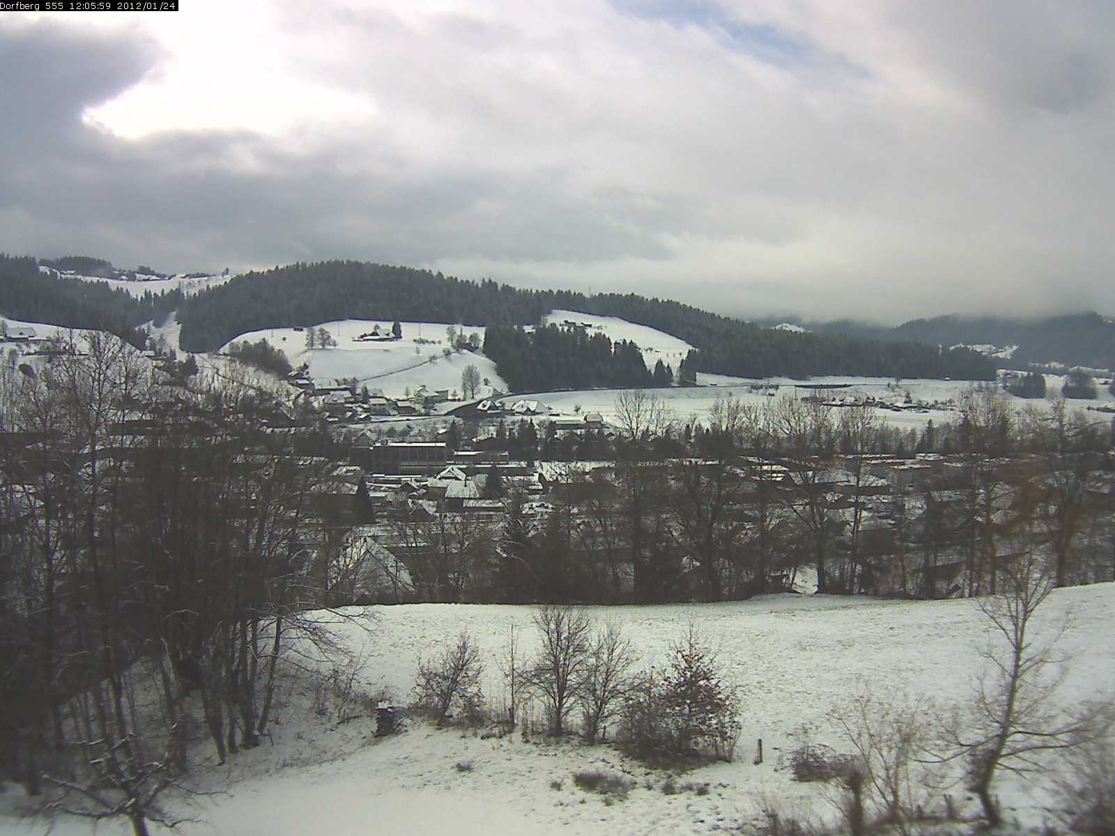 Webcam-Bild: Aussicht vom Dorfberg in Langnau 20120124-120600