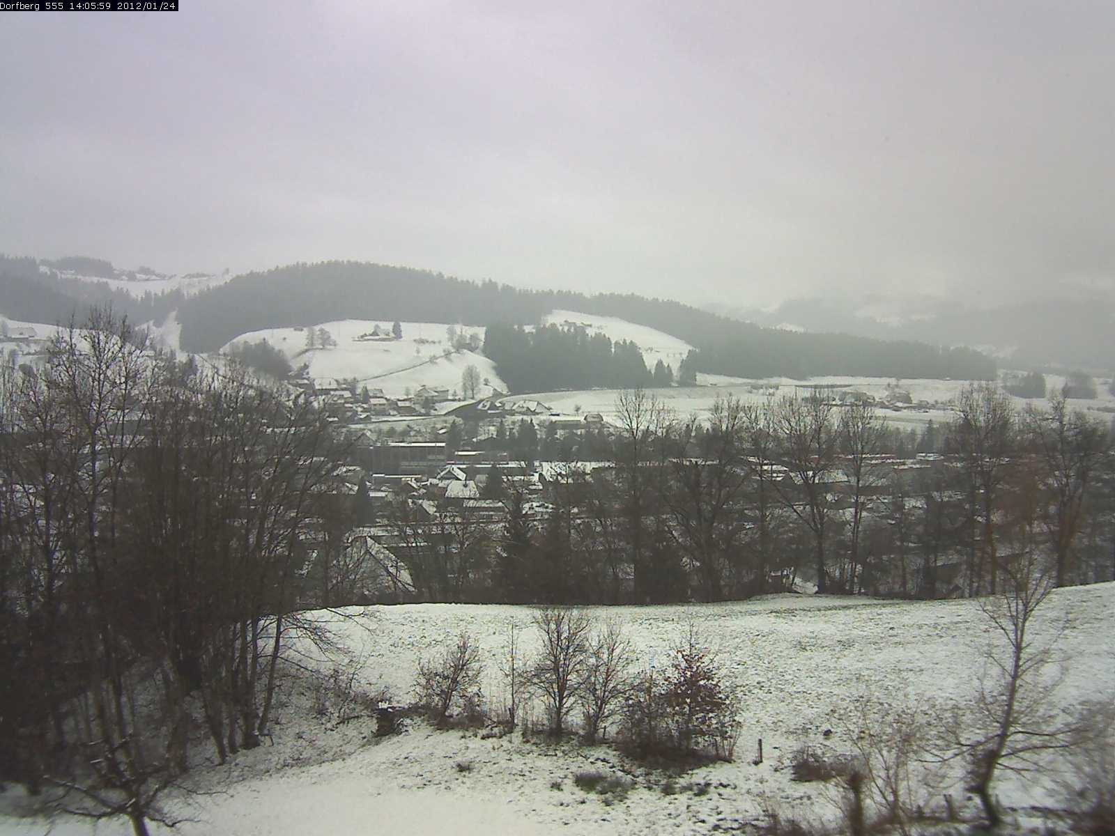 Webcam-Bild: Aussicht vom Dorfberg in Langnau 20120124-140600
