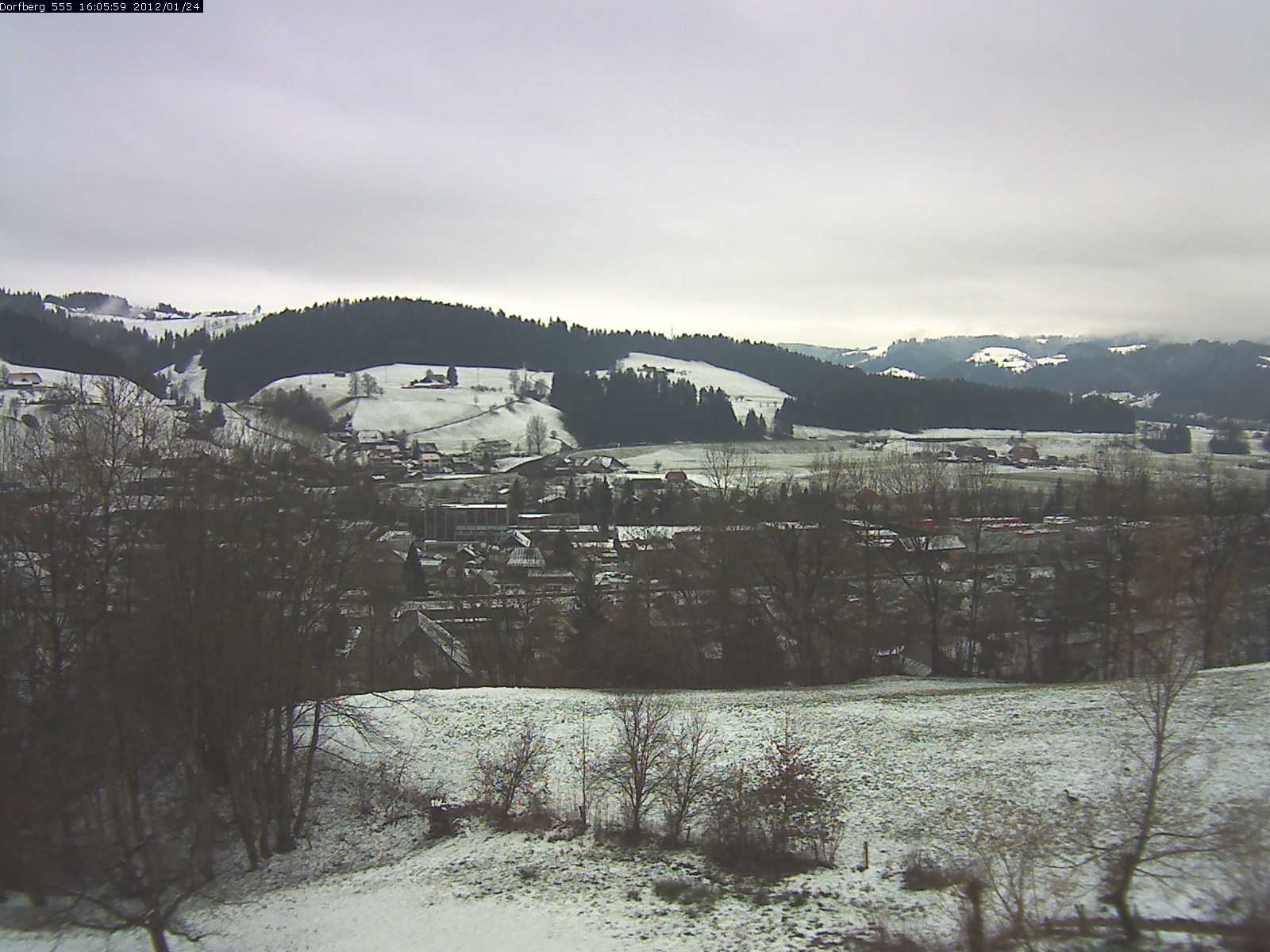 Webcam-Bild: Aussicht vom Dorfberg in Langnau 20120124-160600