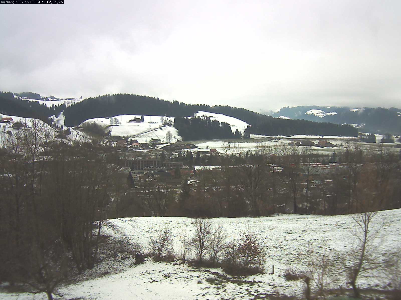 Webcam-Bild: Aussicht vom Dorfberg in Langnau 20120126-120600