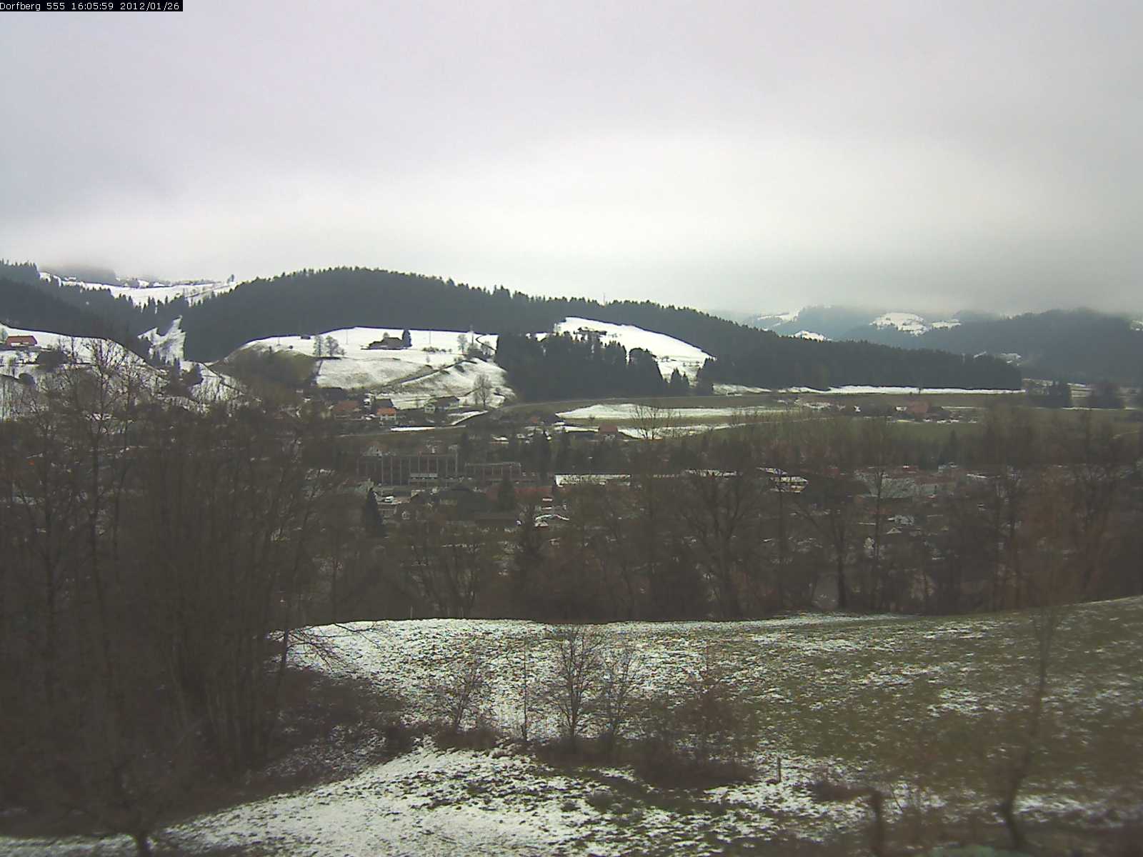 Webcam-Bild: Aussicht vom Dorfberg in Langnau 20120126-160600