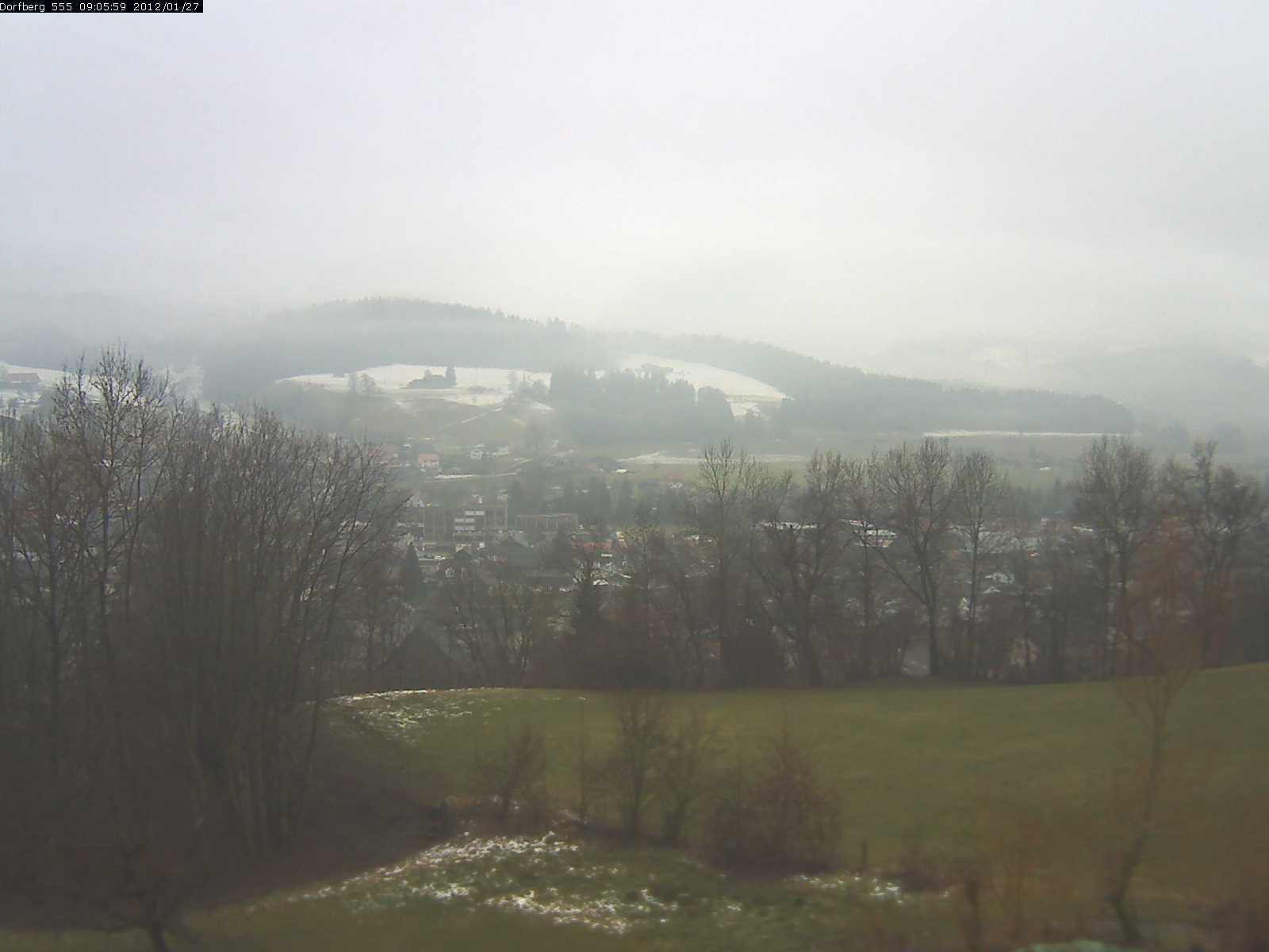 Webcam-Bild: Aussicht vom Dorfberg in Langnau 20120127-090600