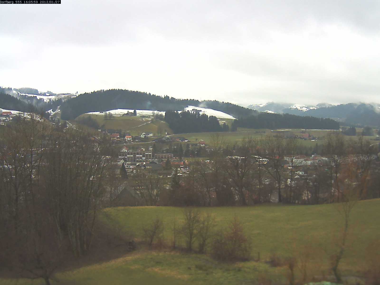 Webcam-Bild: Aussicht vom Dorfberg in Langnau 20120127-160600