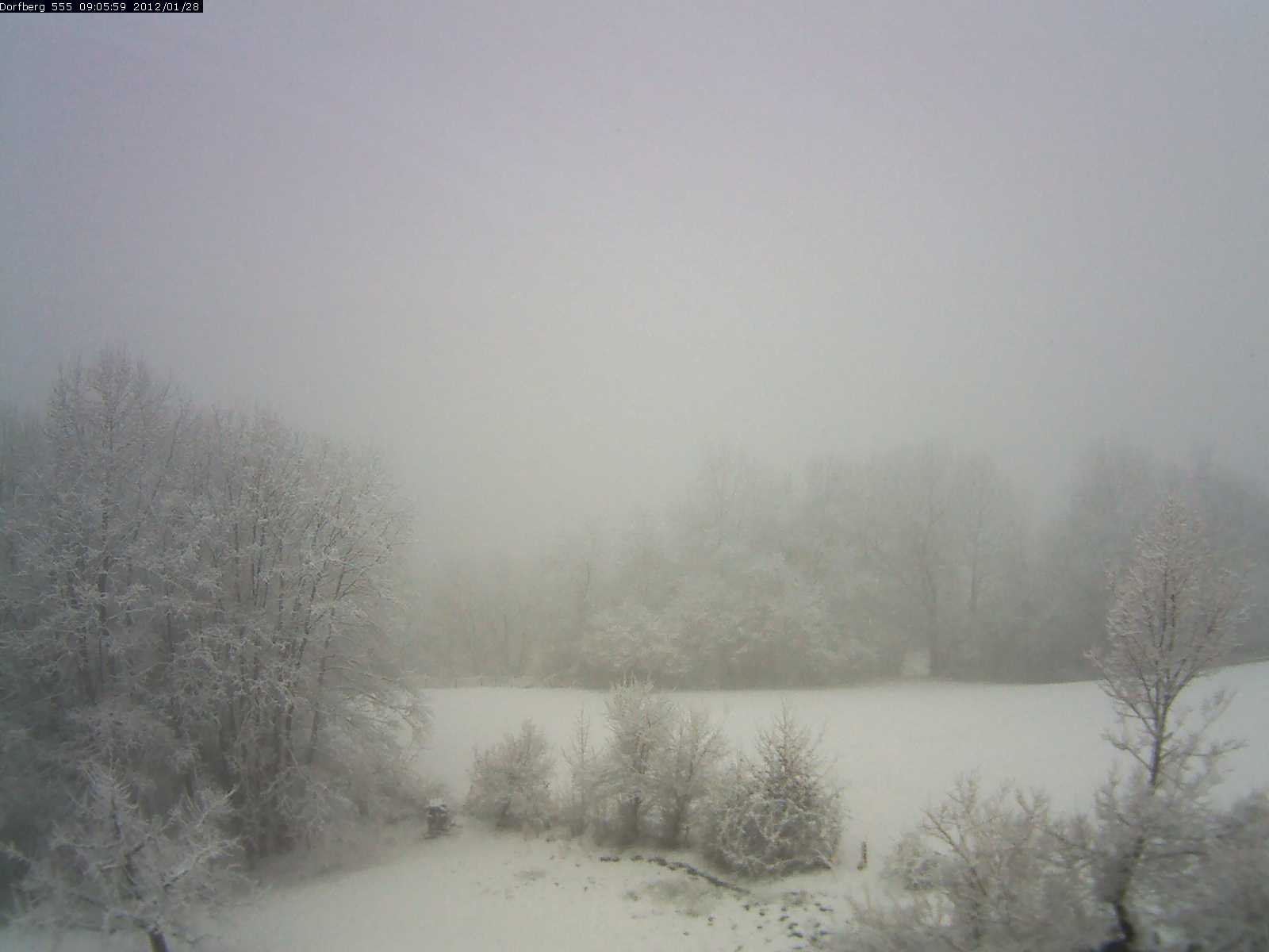 Webcam-Bild: Aussicht vom Dorfberg in Langnau 20120128-090600