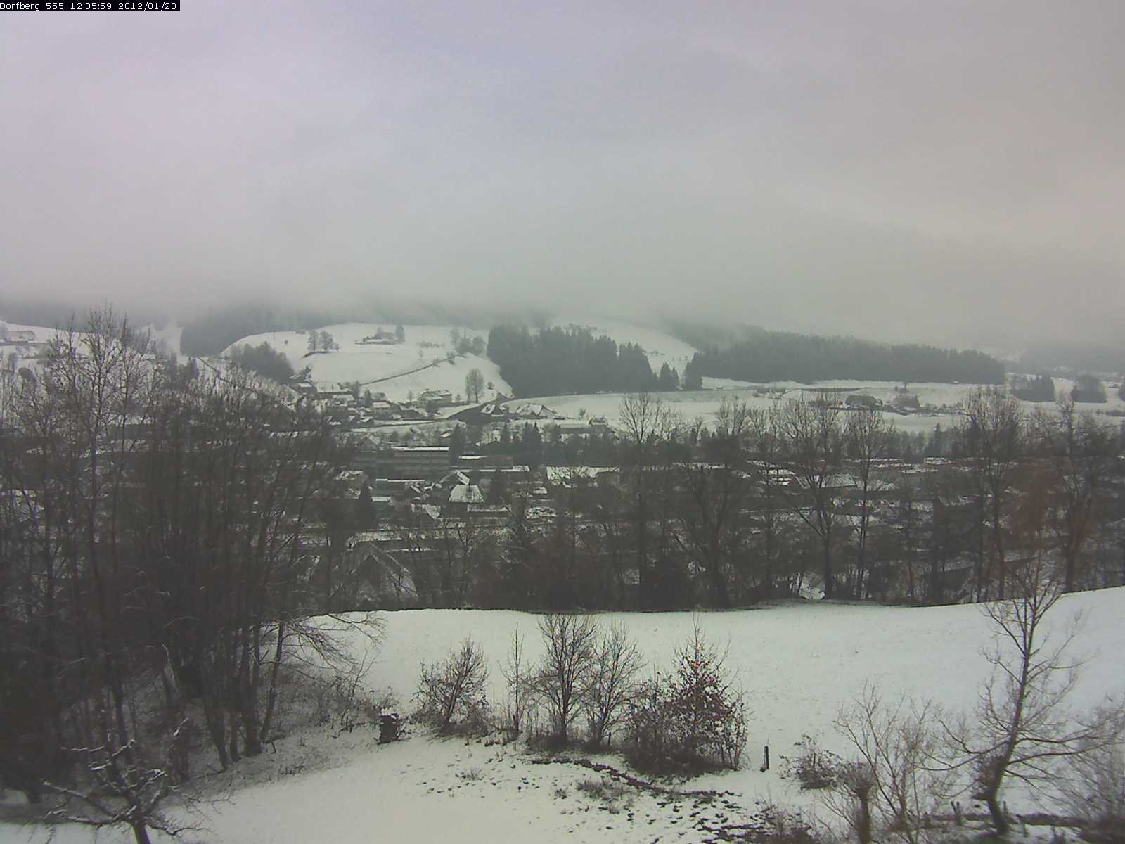 Webcam-Bild: Aussicht vom Dorfberg in Langnau 20120128-120600