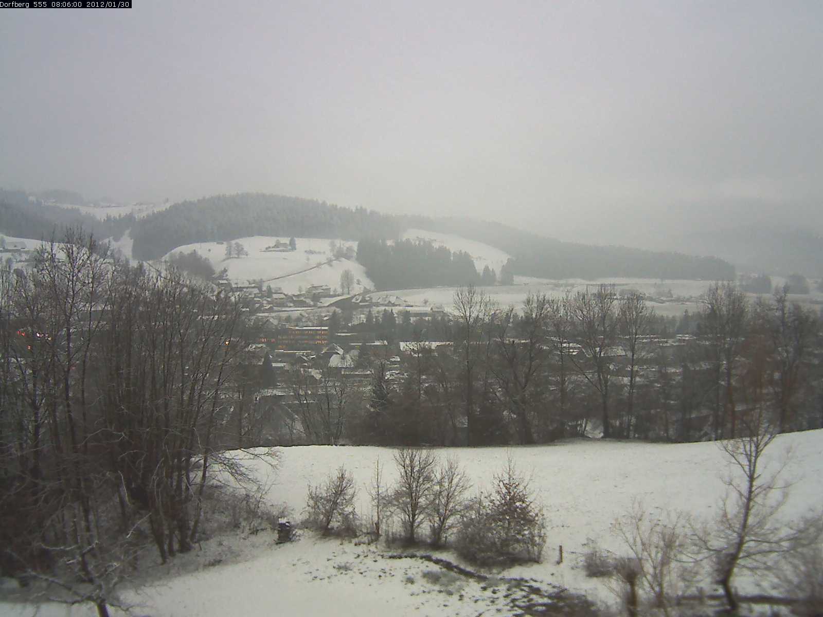Webcam-Bild: Aussicht vom Dorfberg in Langnau 20120130-080600