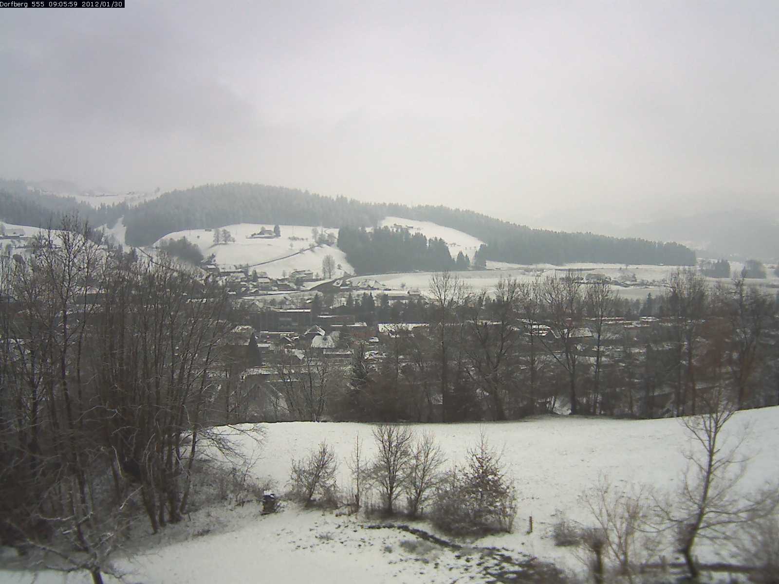 Webcam-Bild: Aussicht vom Dorfberg in Langnau 20120130-090600