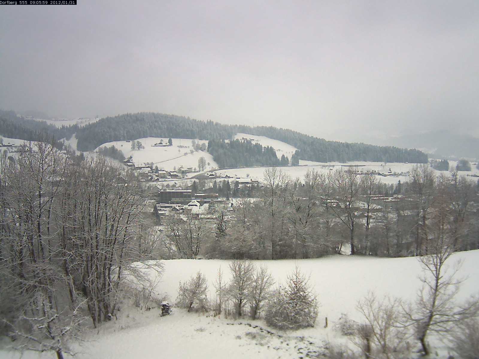 Webcam-Bild: Aussicht vom Dorfberg in Langnau 20120131-090600
