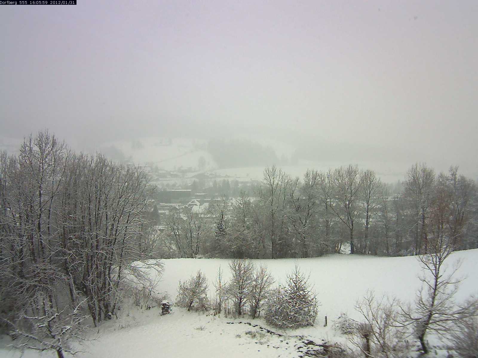 Webcam-Bild: Aussicht vom Dorfberg in Langnau 20120131-160600