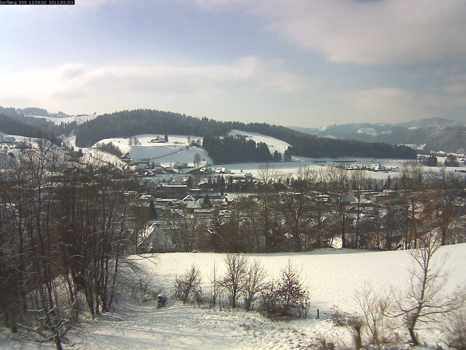 Webcam-Bild: Aussicht vom Dorfberg in Langnau 20120203-120600