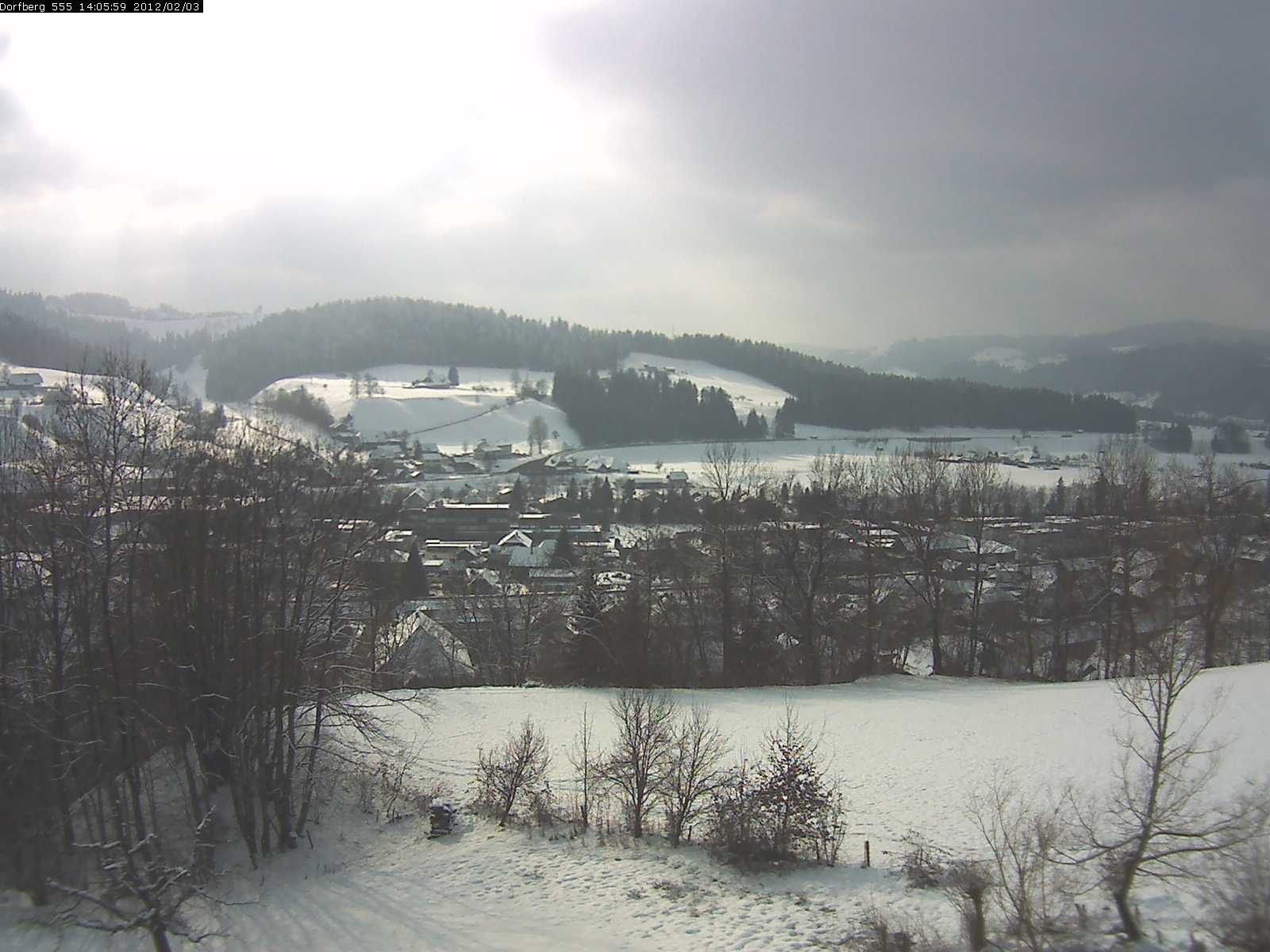 Webcam-Bild: Aussicht vom Dorfberg in Langnau 20120203-140600