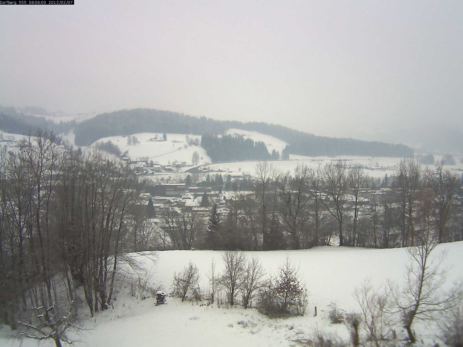 Webcam-Bild: Aussicht vom Dorfberg in Langnau 20120207-080600
