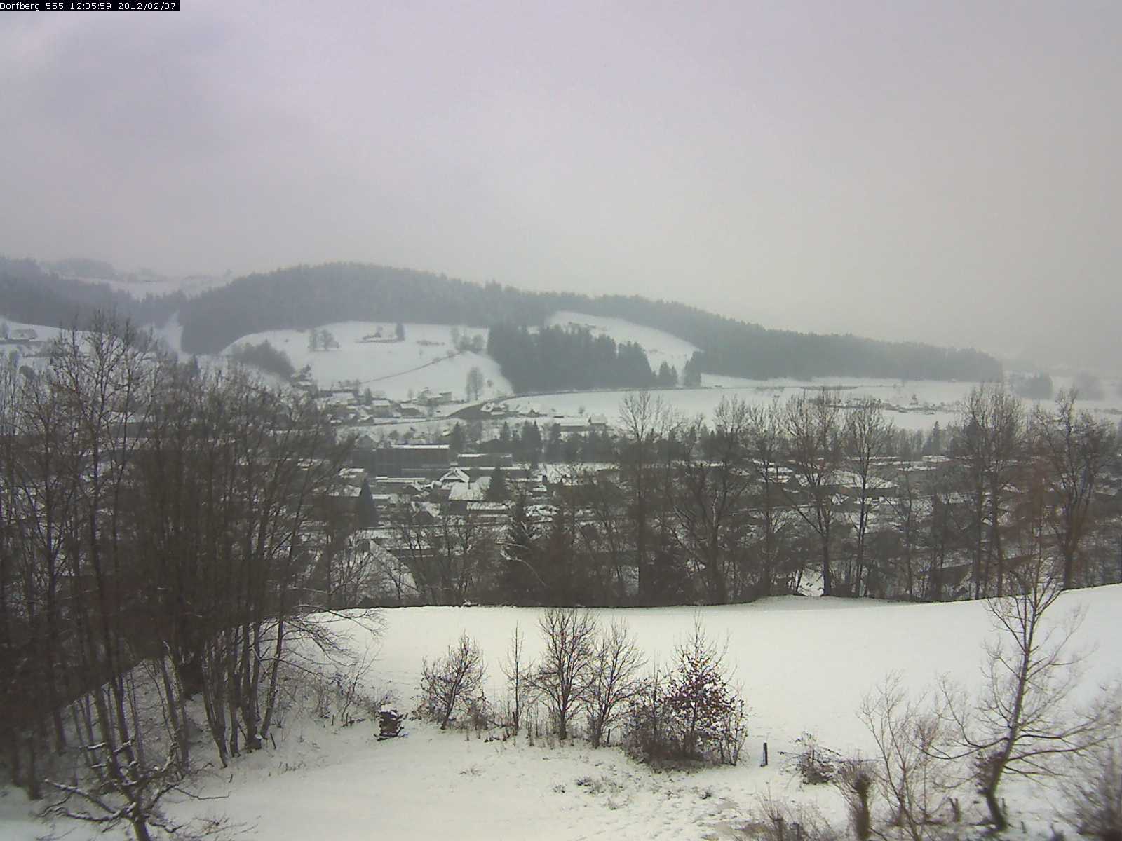Webcam-Bild: Aussicht vom Dorfberg in Langnau 20120207-120600