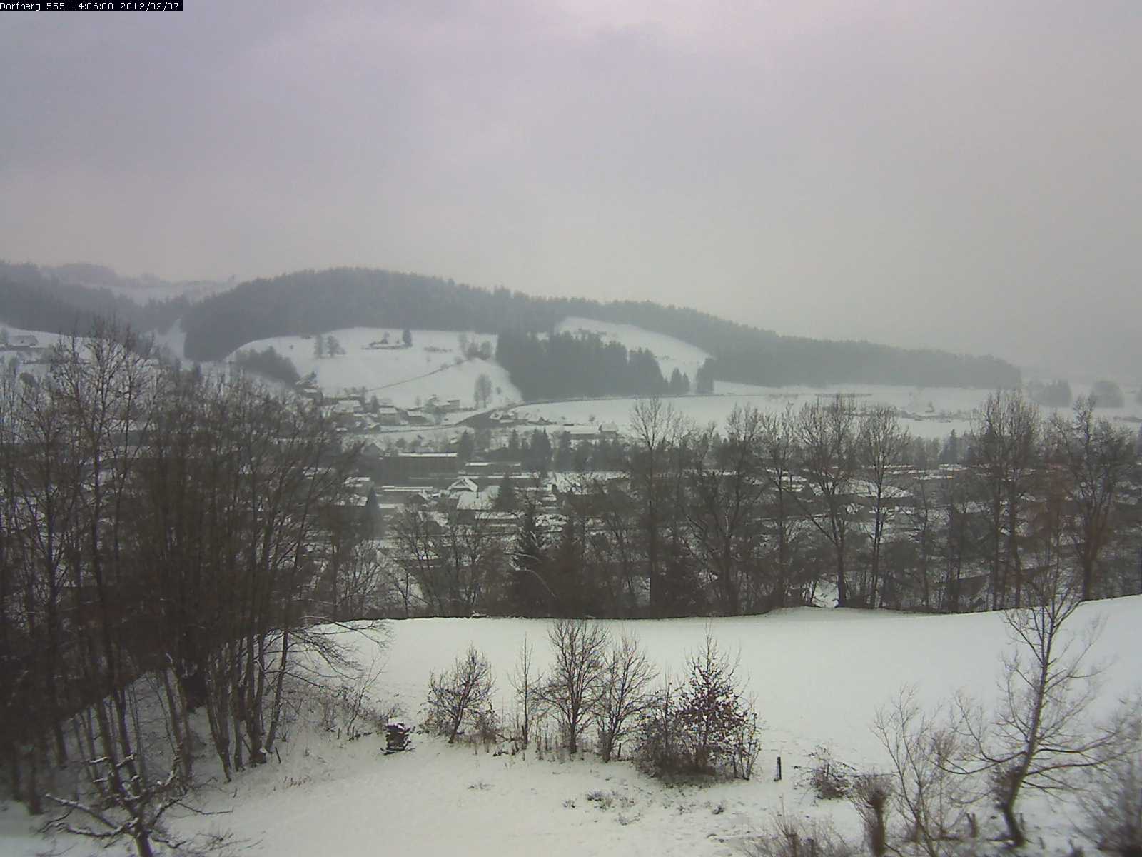 Webcam-Bild: Aussicht vom Dorfberg in Langnau 20120207-140600