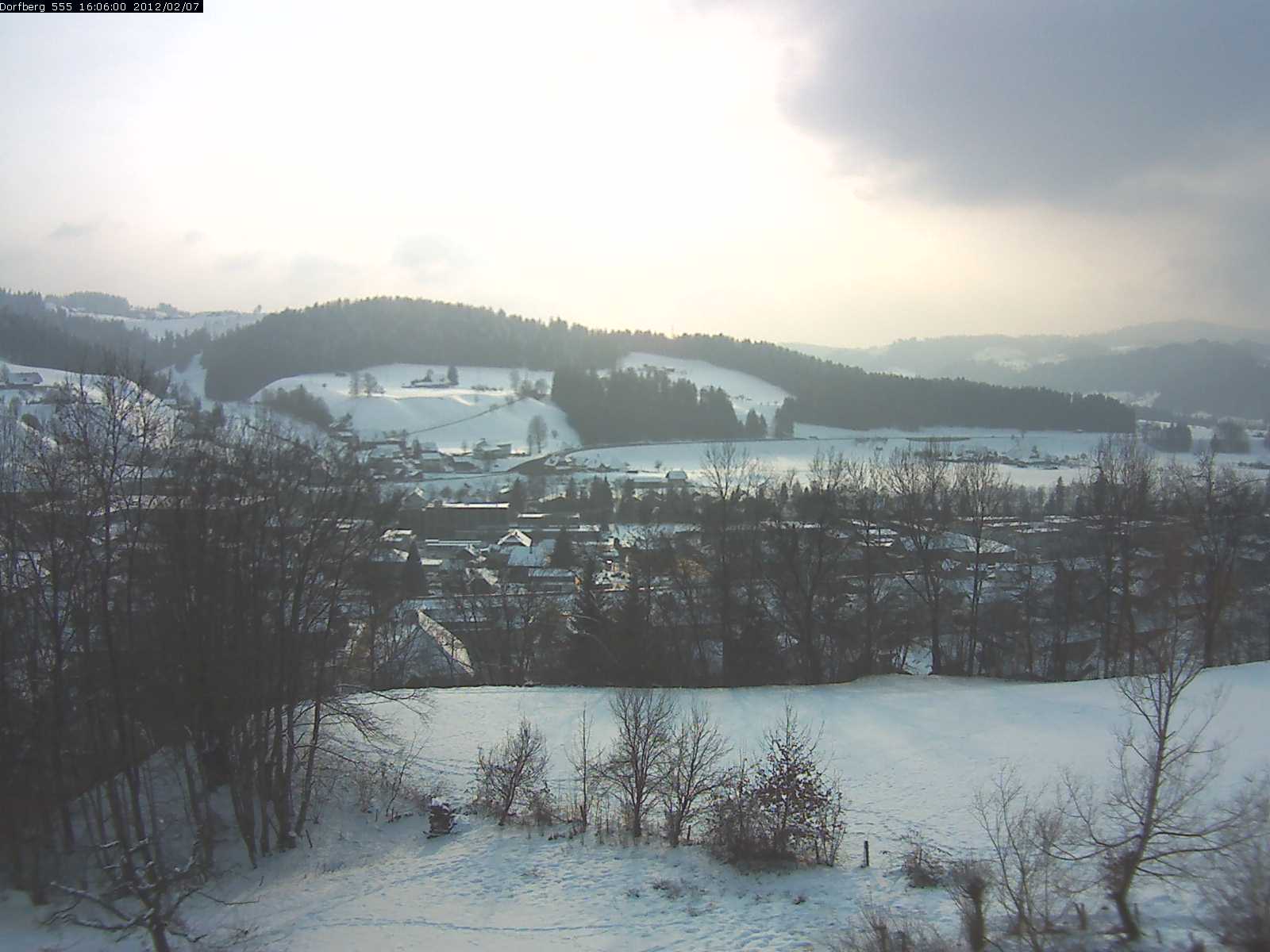 Webcam-Bild: Aussicht vom Dorfberg in Langnau 20120207-160600
