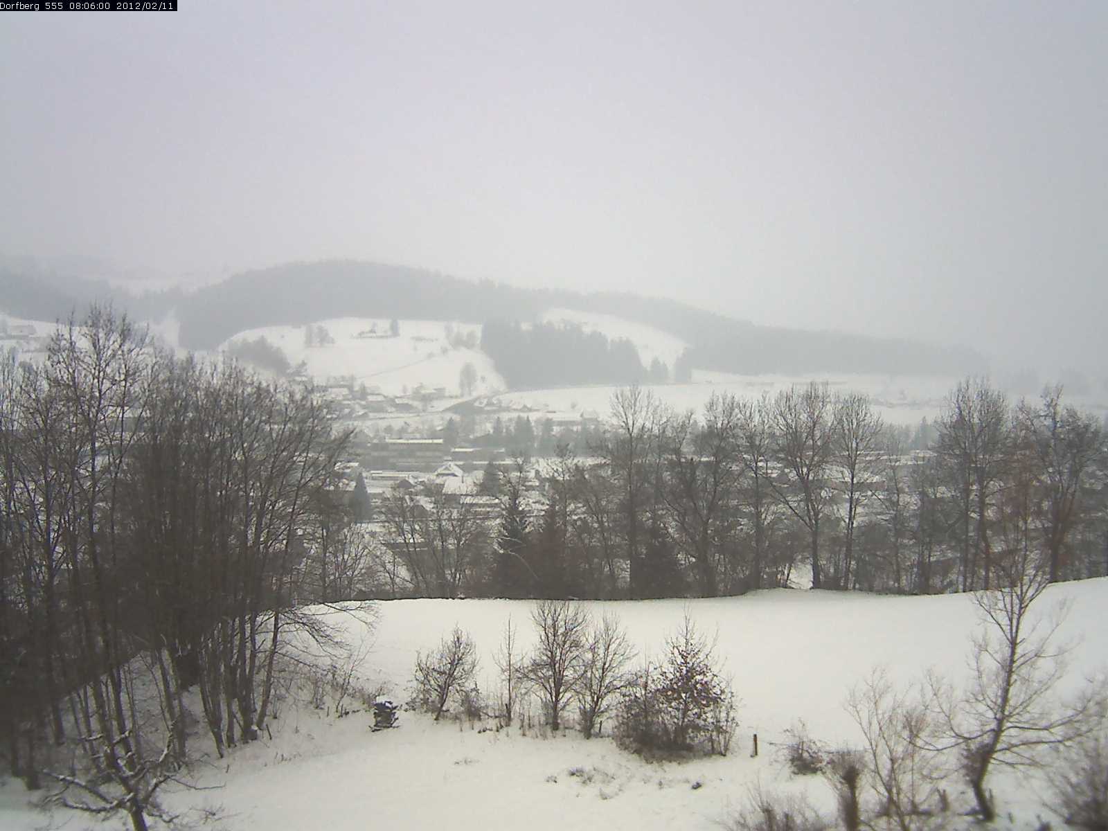 Webcam-Bild: Aussicht vom Dorfberg in Langnau 20120211-080600