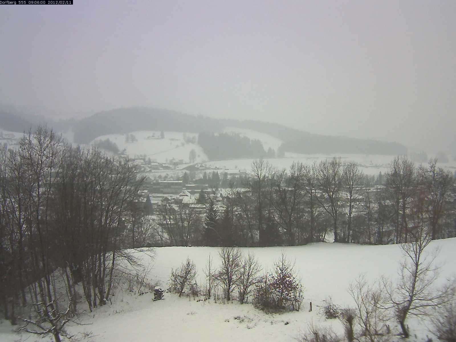 Webcam-Bild: Aussicht vom Dorfberg in Langnau 20120211-090600