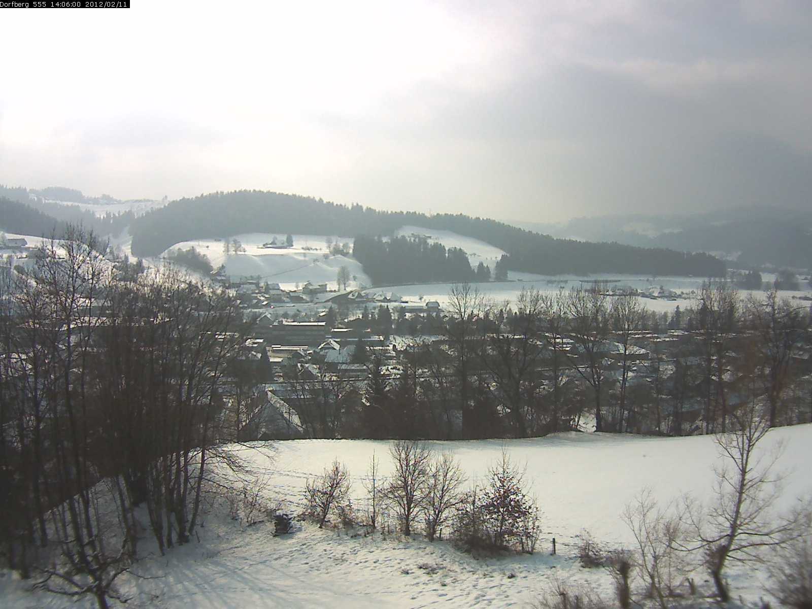 Webcam-Bild: Aussicht vom Dorfberg in Langnau 20120211-140600