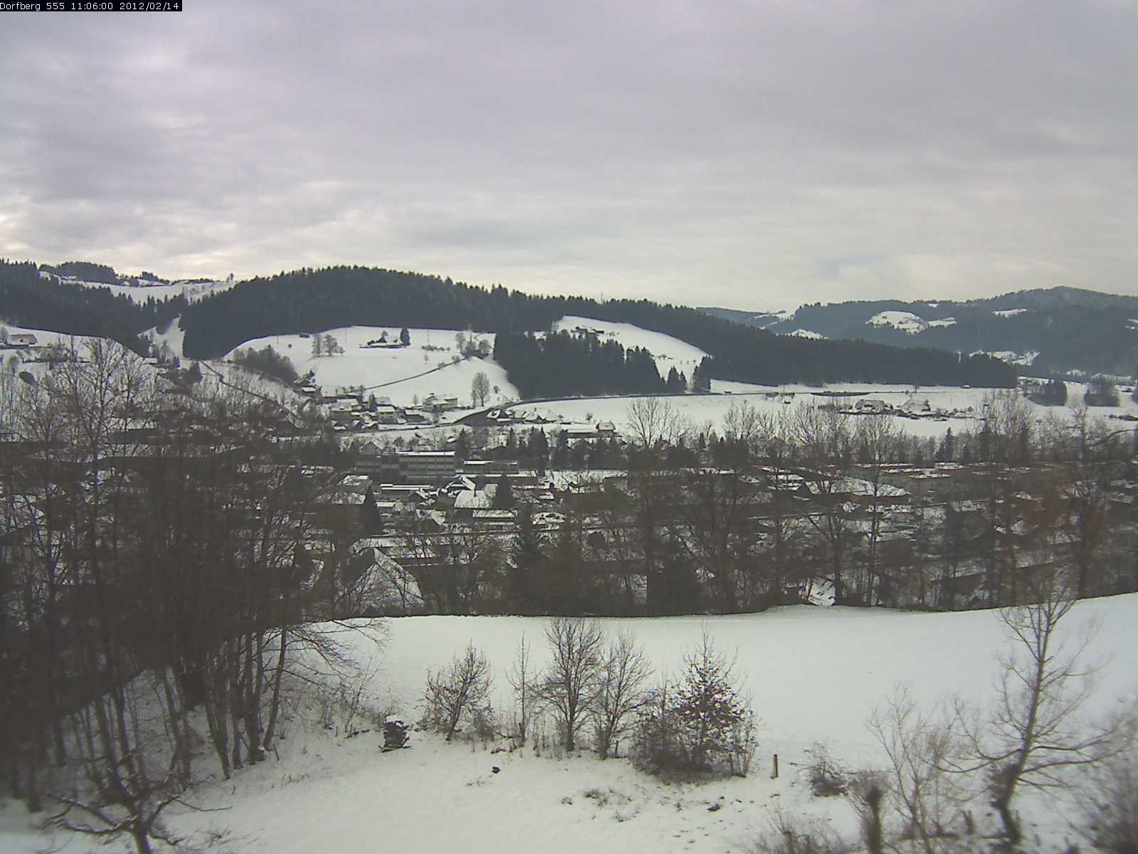 Webcam-Bild: Aussicht vom Dorfberg in Langnau 20120214-110600