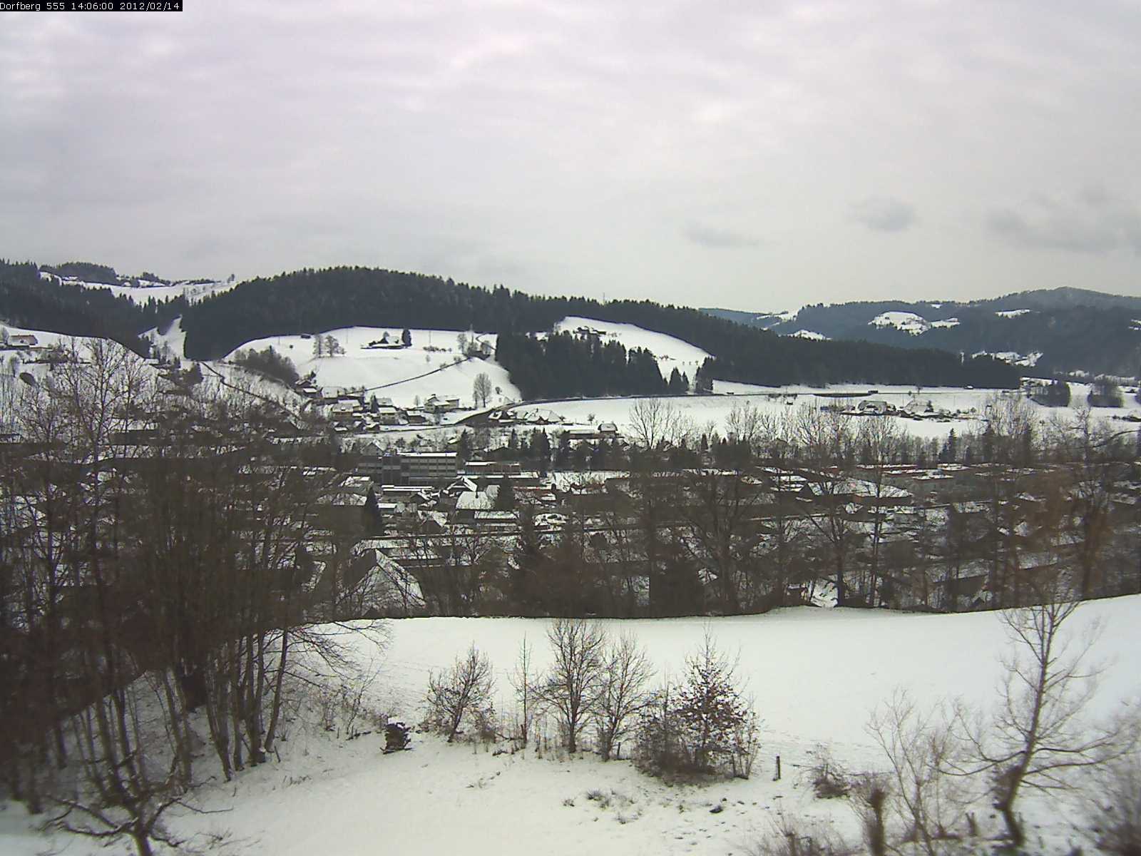 Webcam-Bild: Aussicht vom Dorfberg in Langnau 20120214-140600