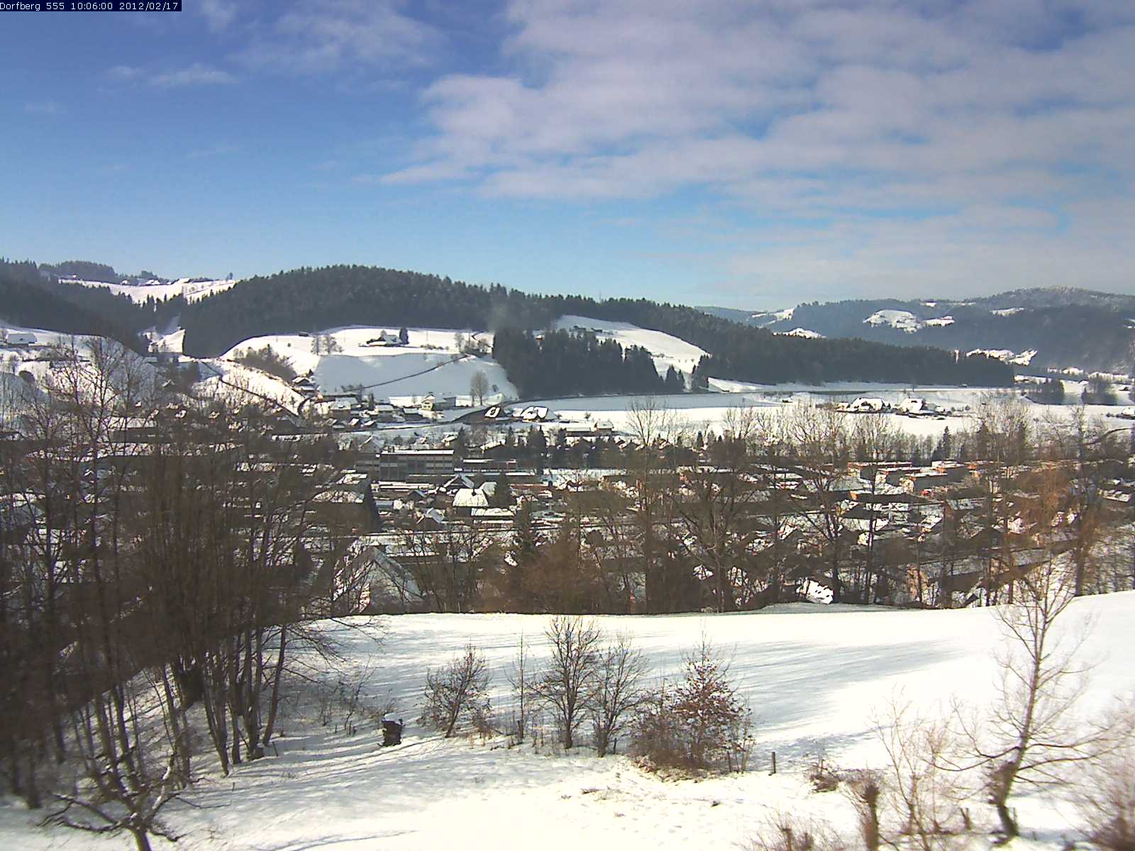Webcam-Bild: Aussicht vom Dorfberg in Langnau 20120217-100600