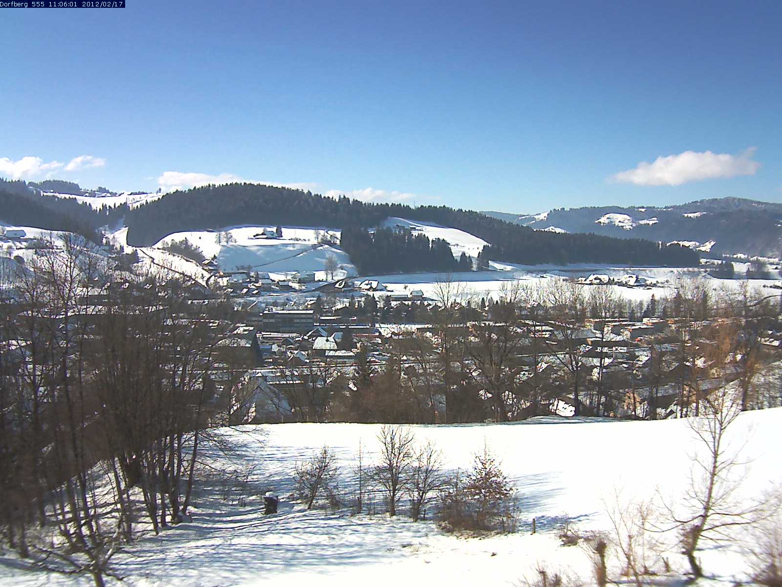 Webcam-Bild: Aussicht vom Dorfberg in Langnau 20120217-110600
