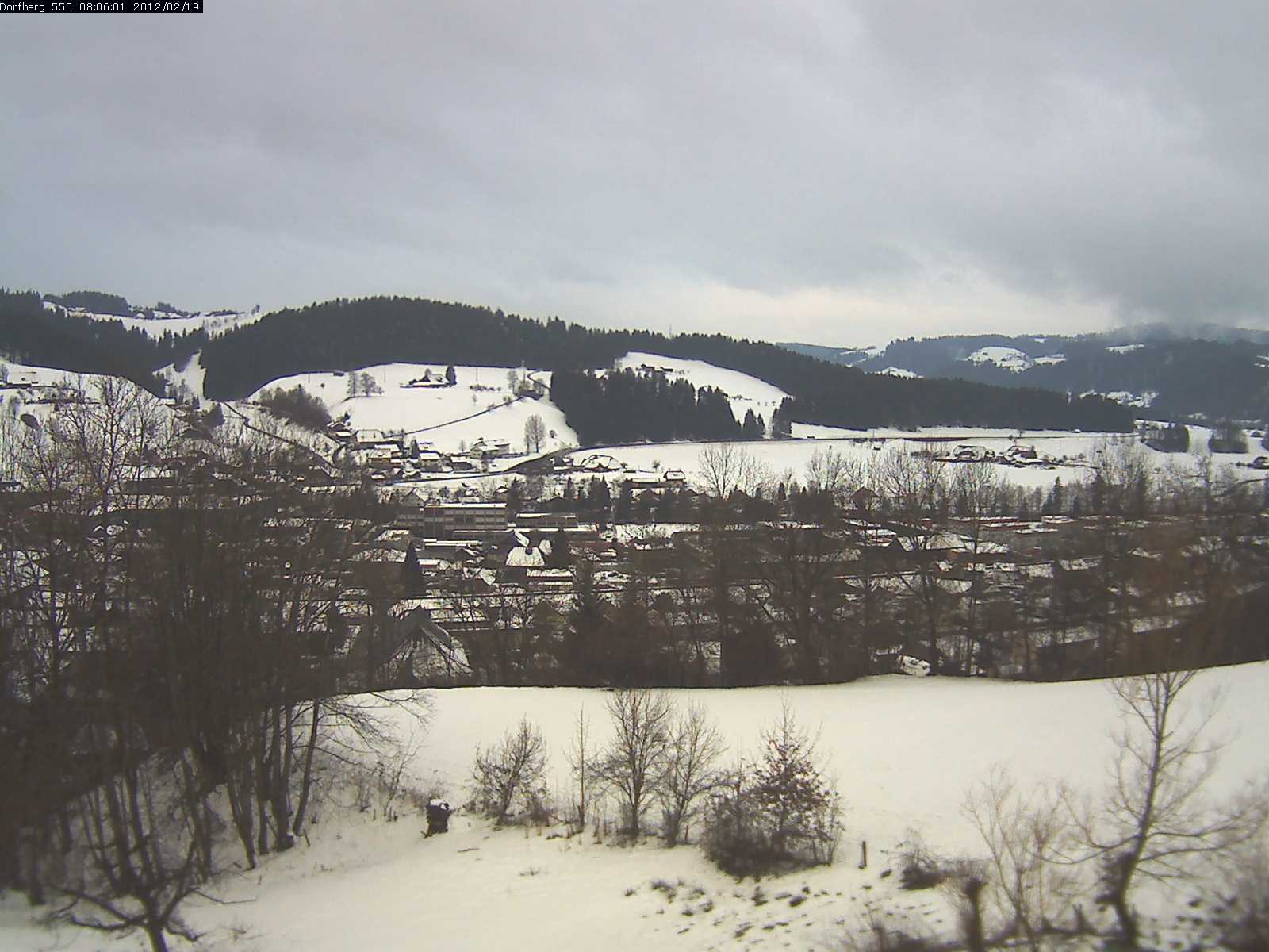 Webcam-Bild: Aussicht vom Dorfberg in Langnau 20120219-080600