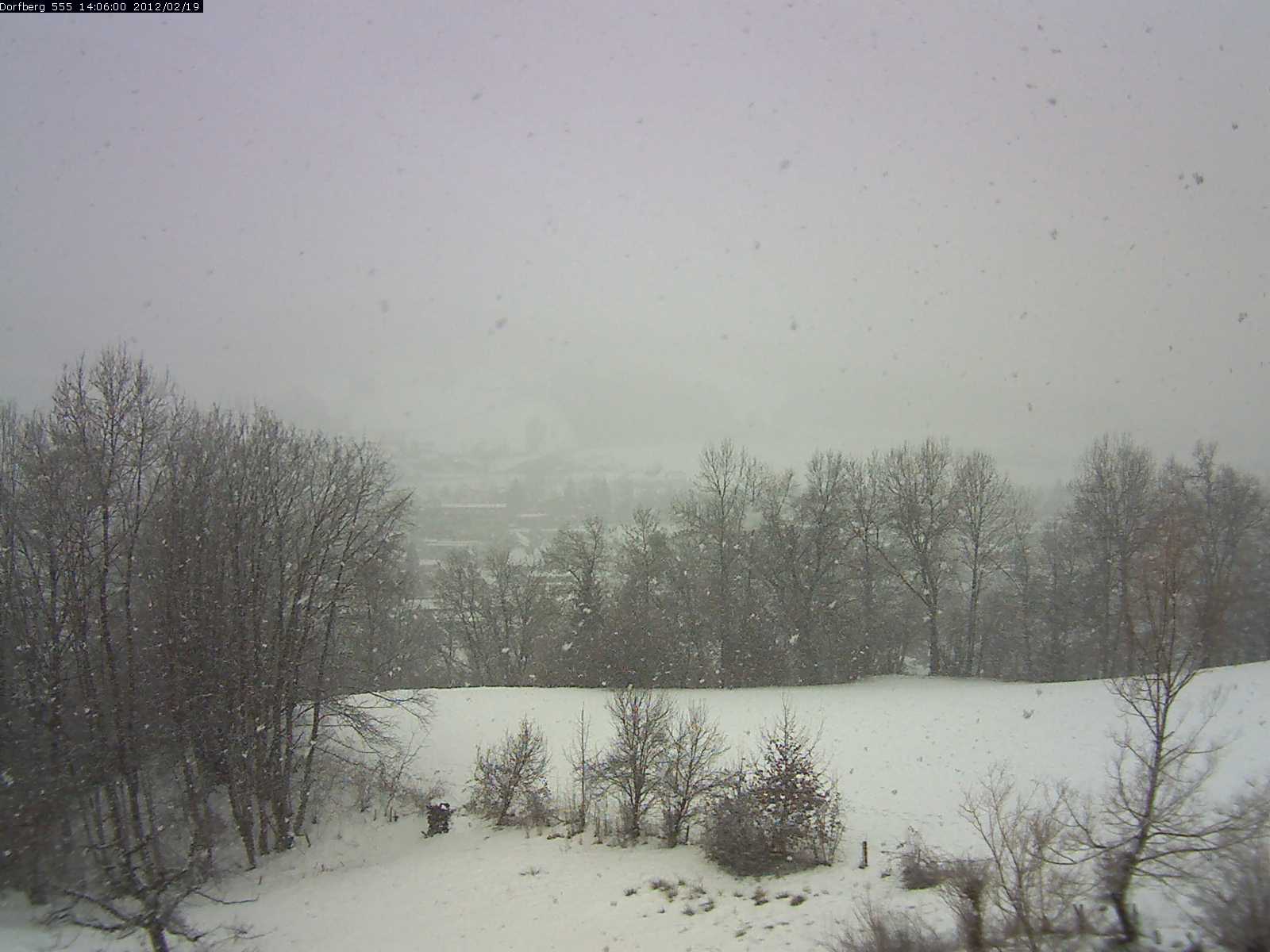 Webcam-Bild: Aussicht vom Dorfberg in Langnau 20120219-140600