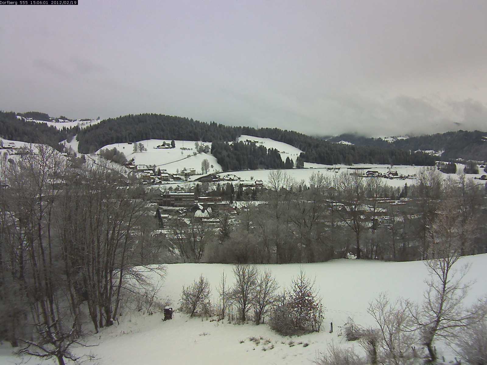 Webcam-Bild: Aussicht vom Dorfberg in Langnau 20120219-150600