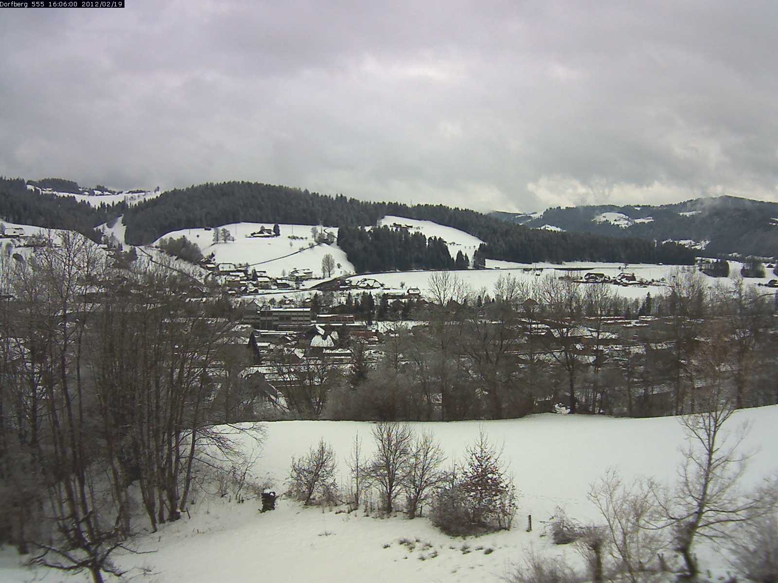 Webcam-Bild: Aussicht vom Dorfberg in Langnau 20120219-160600