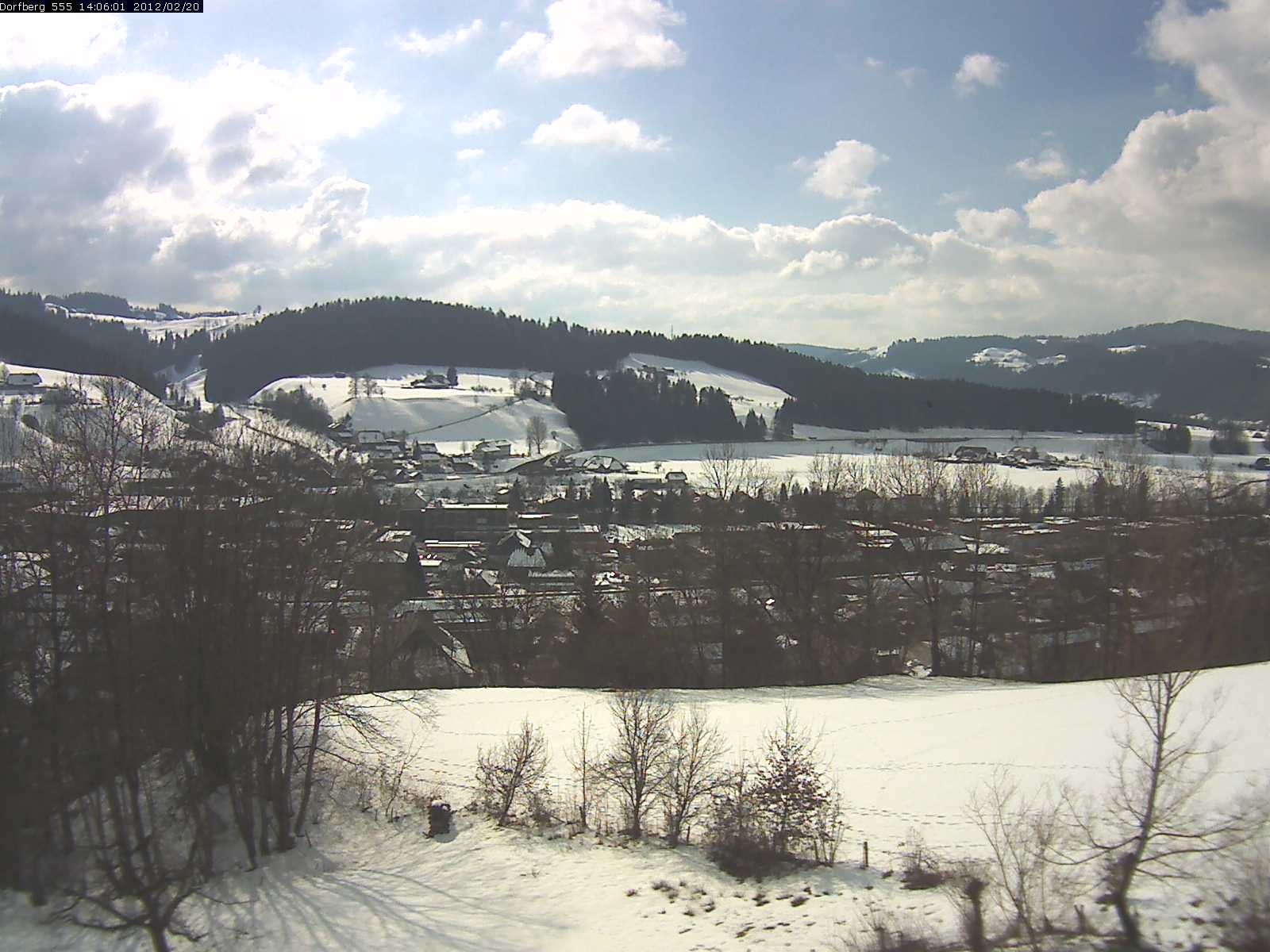 Webcam-Bild: Aussicht vom Dorfberg in Langnau 20120220-140600