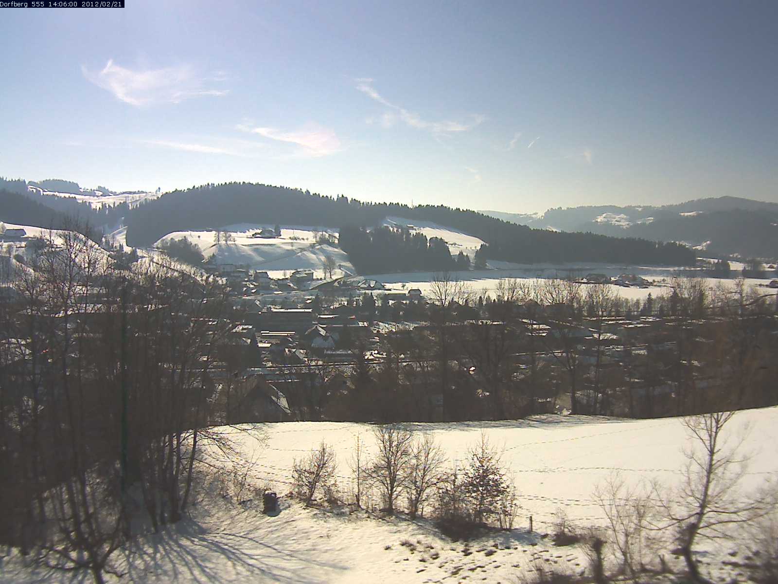 Webcam-Bild: Aussicht vom Dorfberg in Langnau 20120221-140600