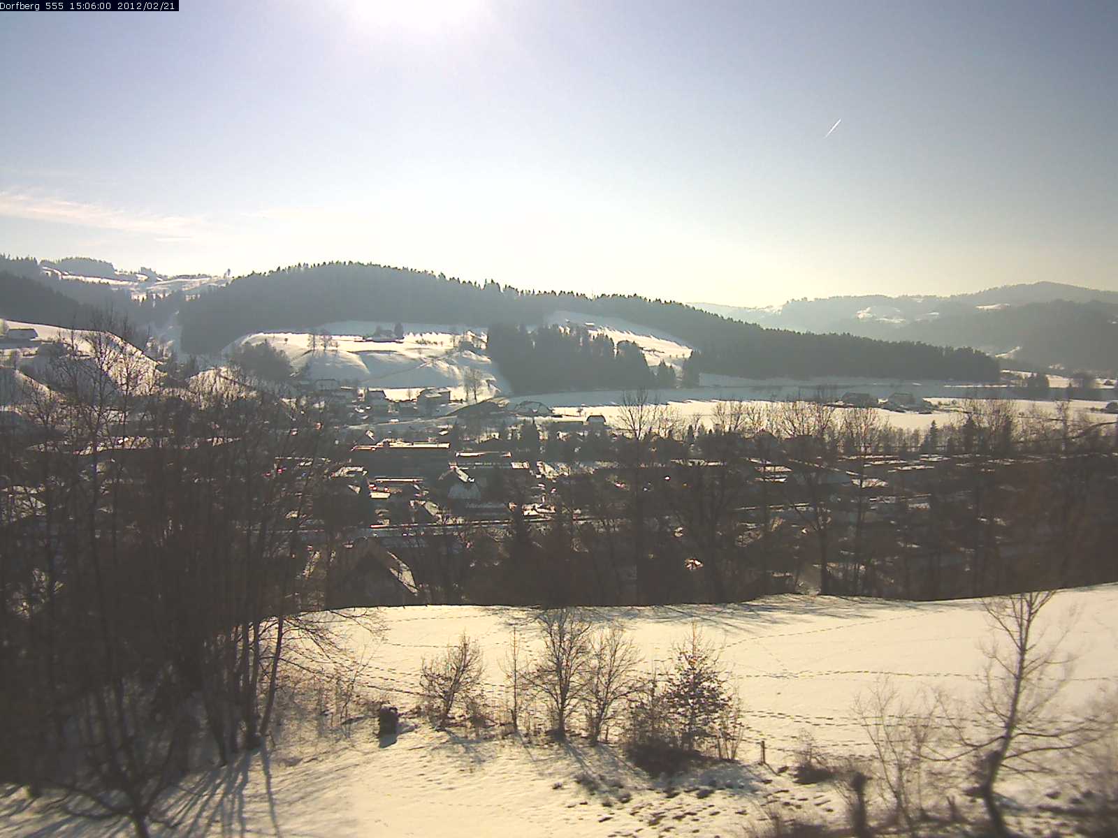 Webcam-Bild: Aussicht vom Dorfberg in Langnau 20120221-150600