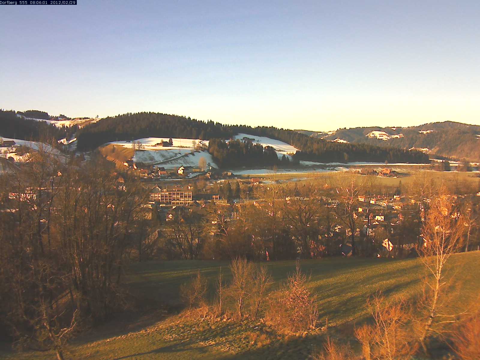 Webcam-Bild: Aussicht vom Dorfberg in Langnau 20120229-080600