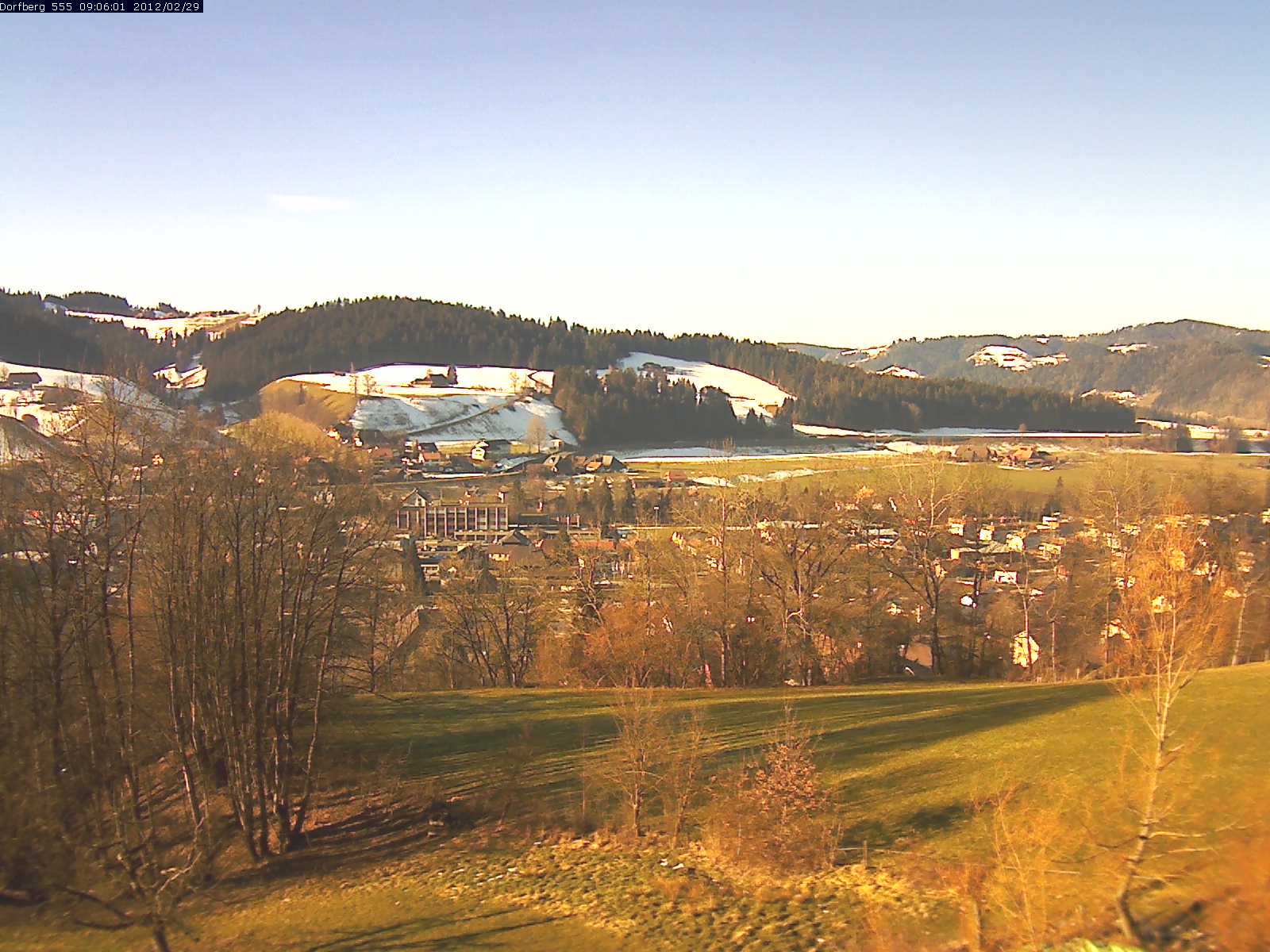 Webcam-Bild: Aussicht vom Dorfberg in Langnau 20120229-090600