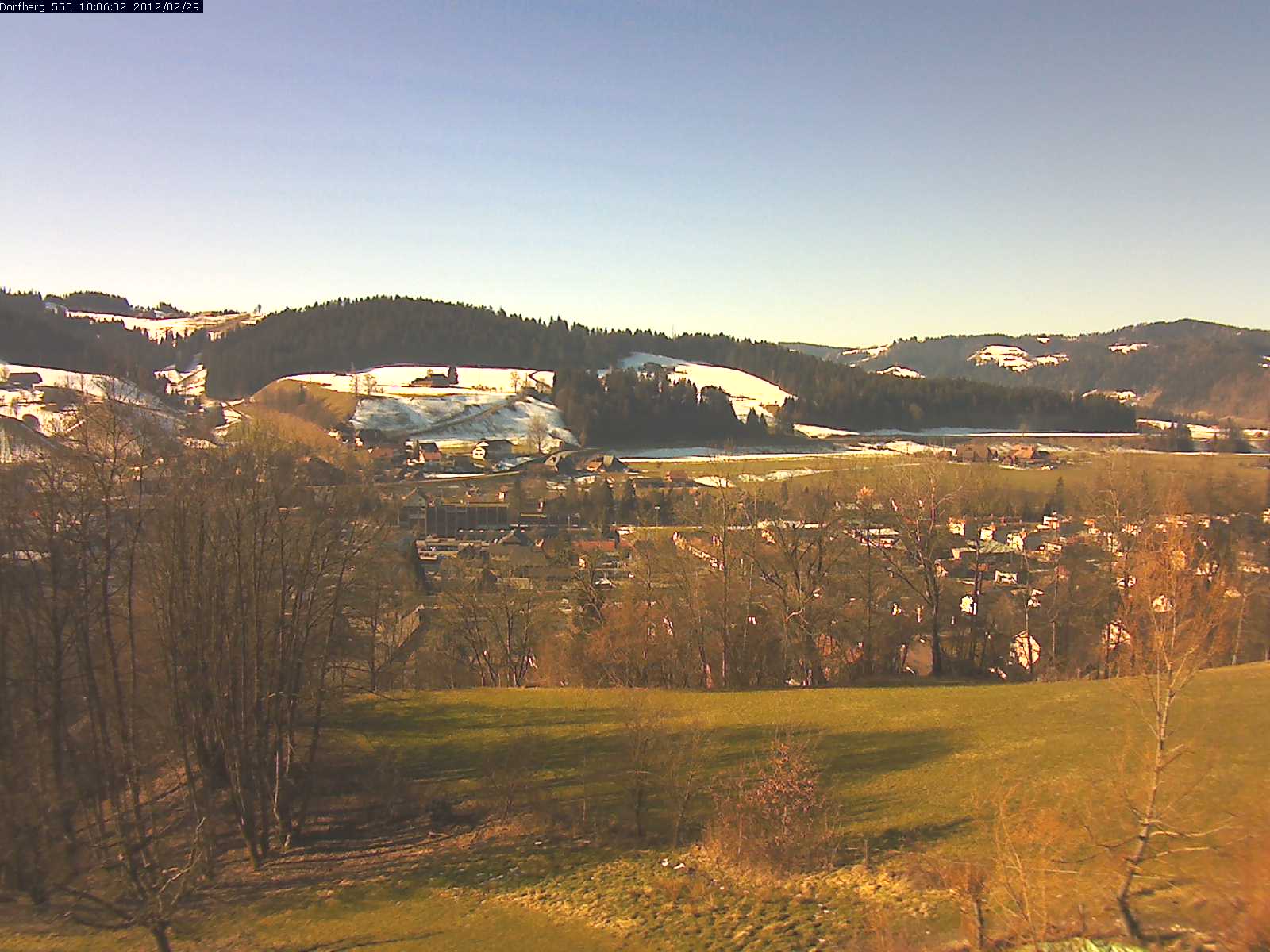 Webcam-Bild: Aussicht vom Dorfberg in Langnau 20120229-100600