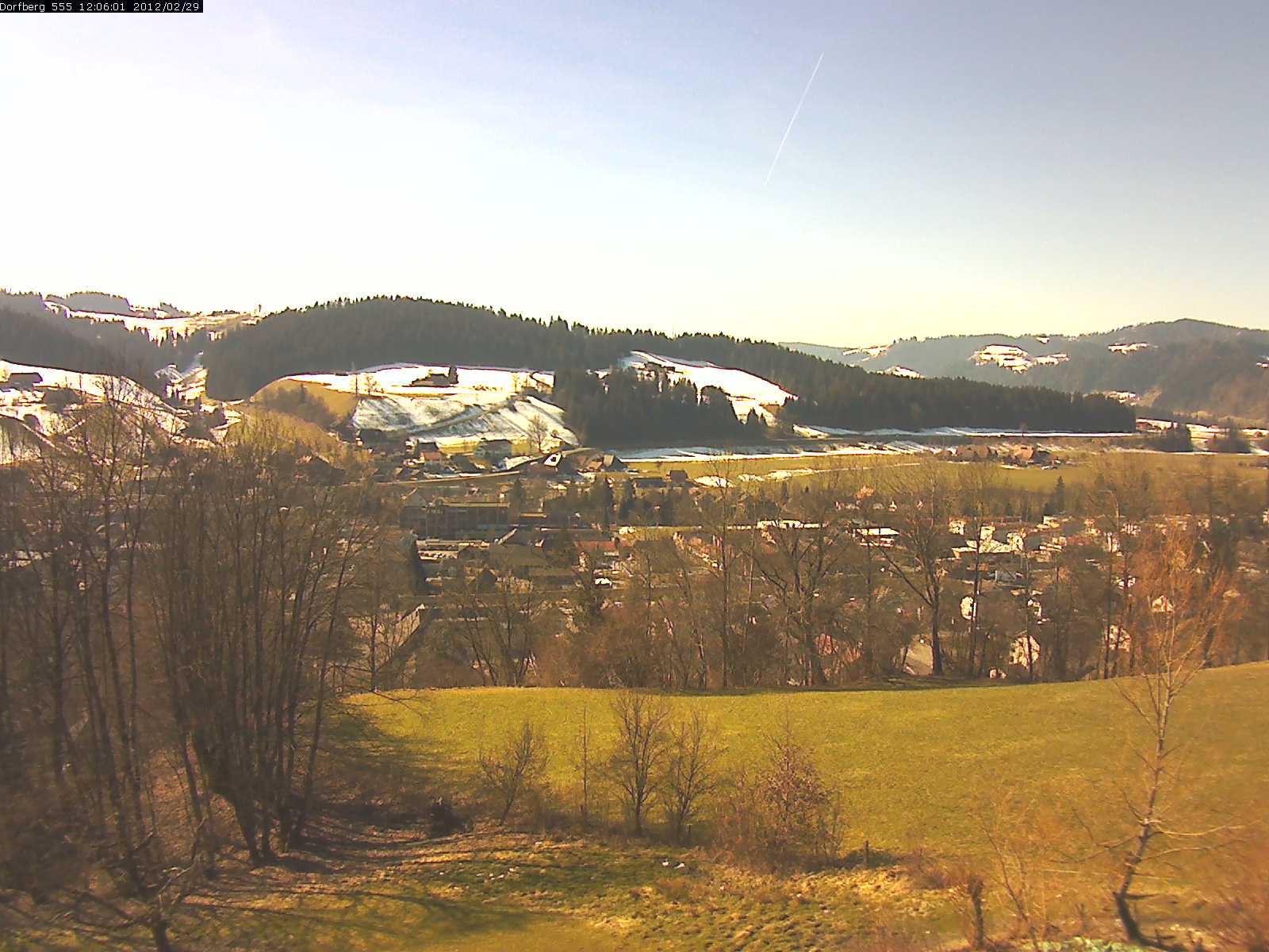 Webcam-Bild: Aussicht vom Dorfberg in Langnau 20120229-120600