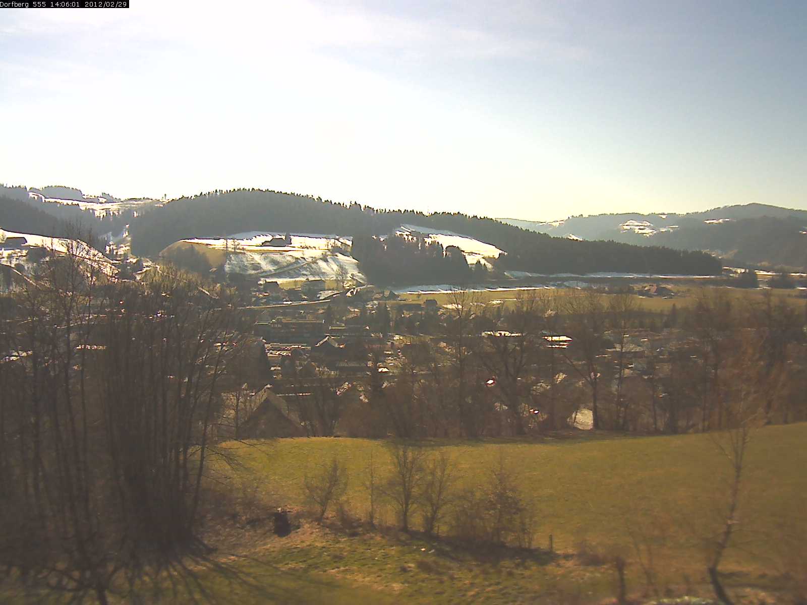 Webcam-Bild: Aussicht vom Dorfberg in Langnau 20120229-140600
