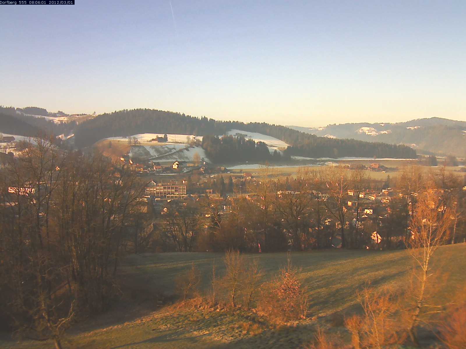 Webcam-Bild: Aussicht vom Dorfberg in Langnau 20120301-080600