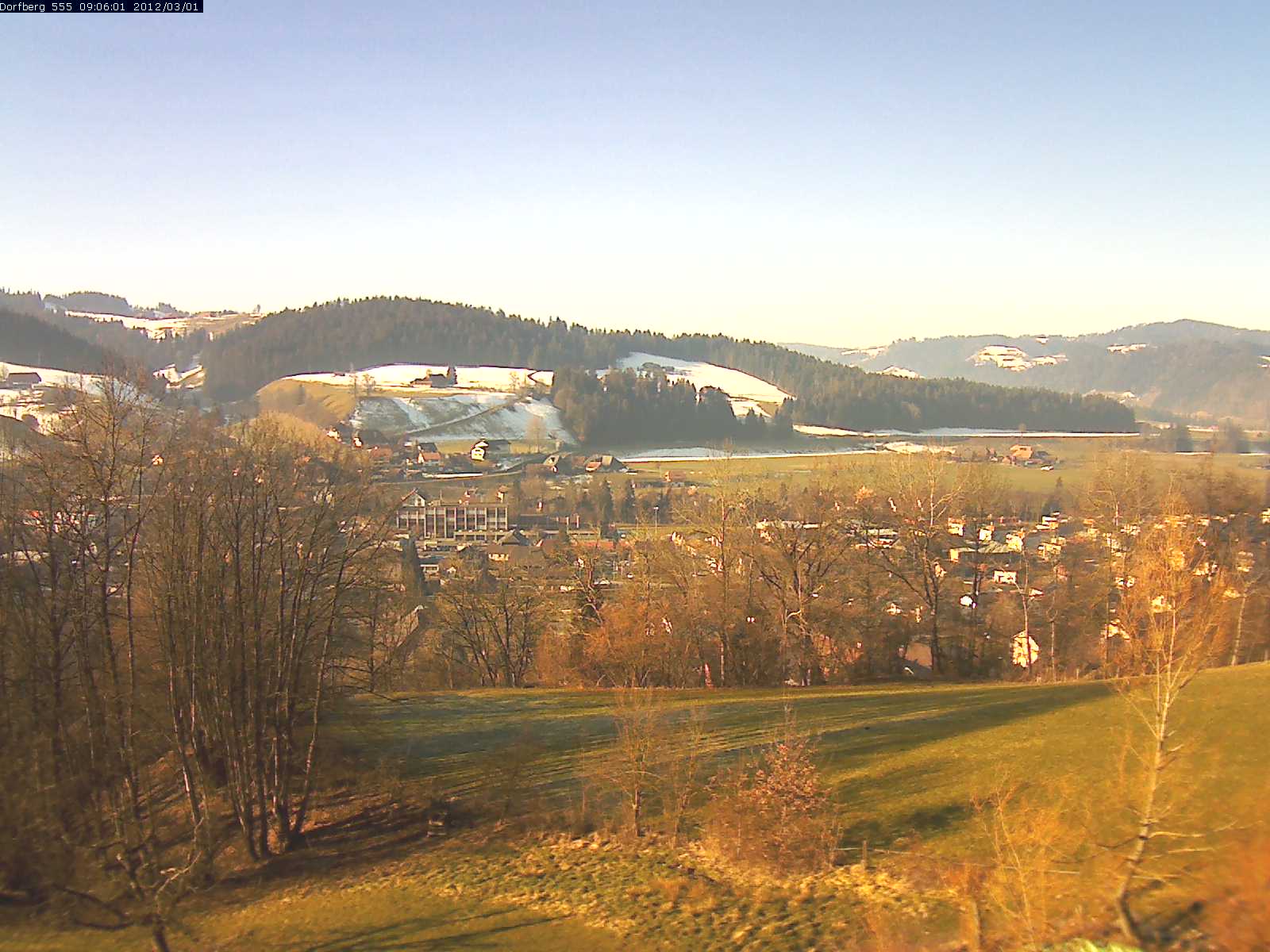Webcam-Bild: Aussicht vom Dorfberg in Langnau 20120301-090600