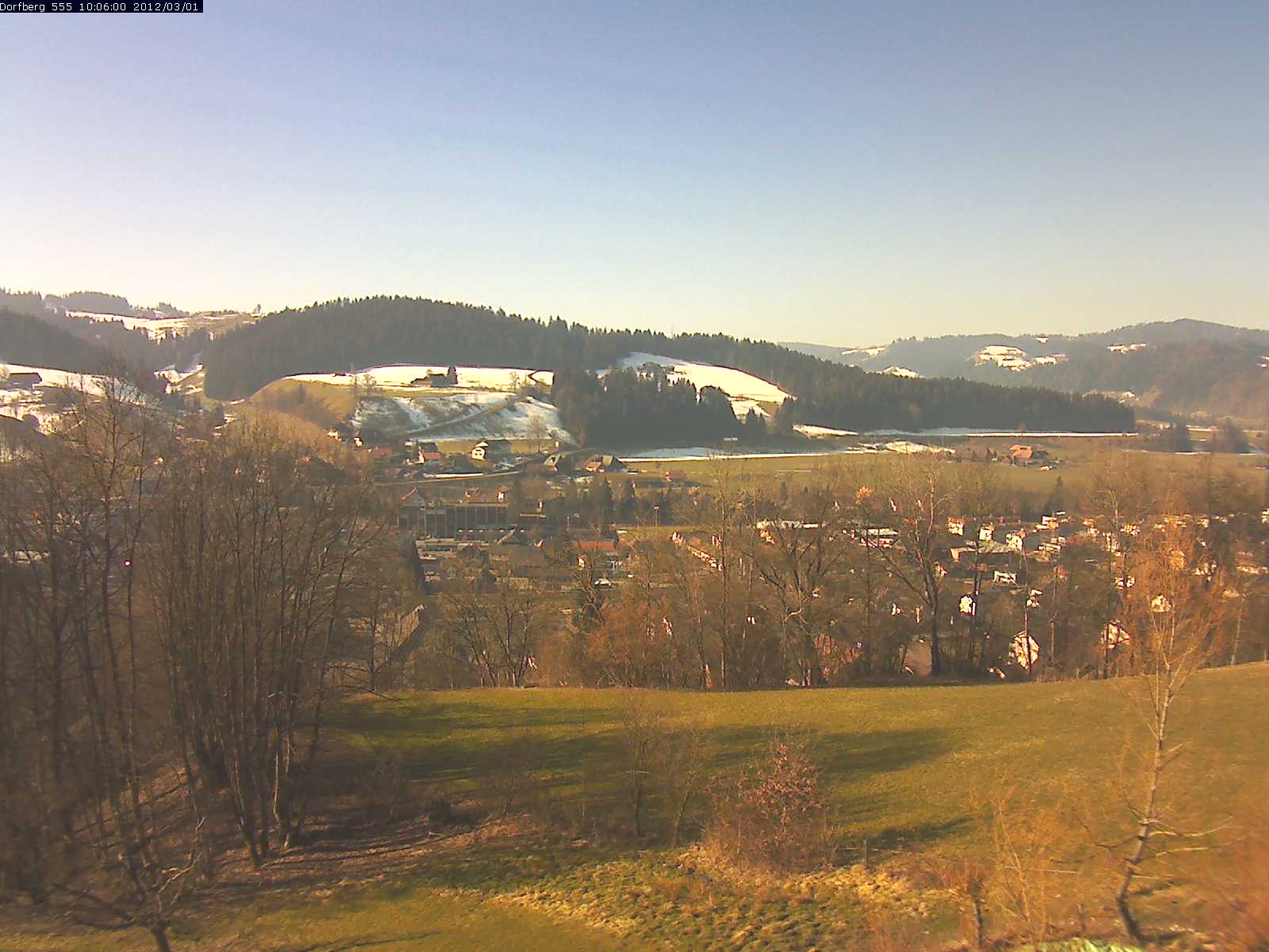 Webcam-Bild: Aussicht vom Dorfberg in Langnau 20120301-100600