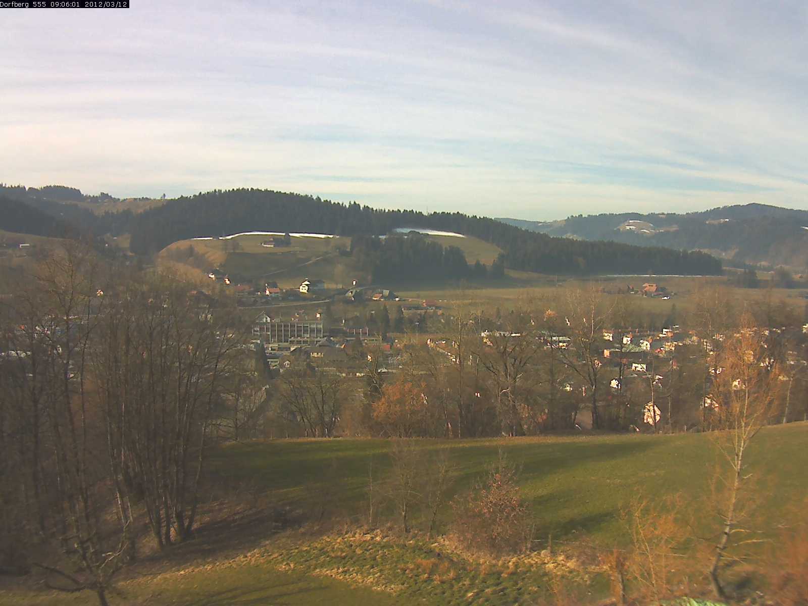 Webcam-Bild: Aussicht vom Dorfberg in Langnau 20120312-090600
