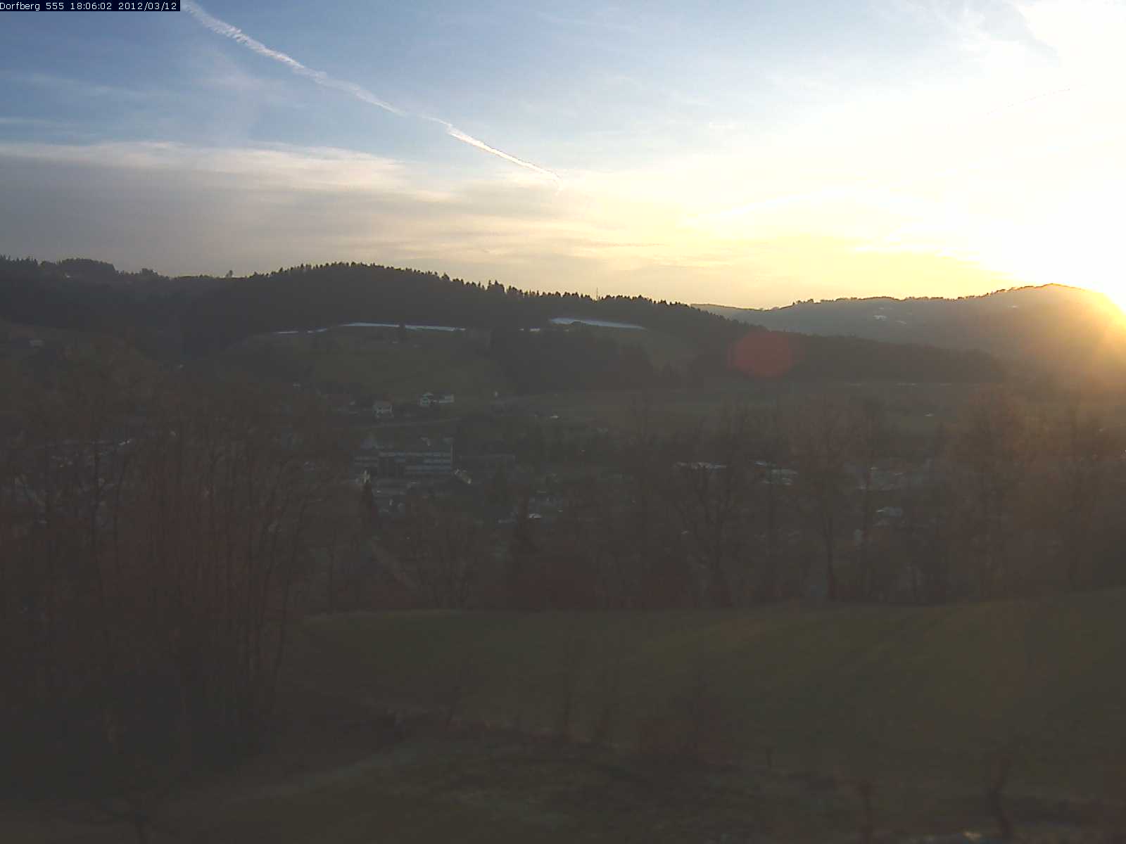Webcam-Bild: Aussicht vom Dorfberg in Langnau 20120312-180600