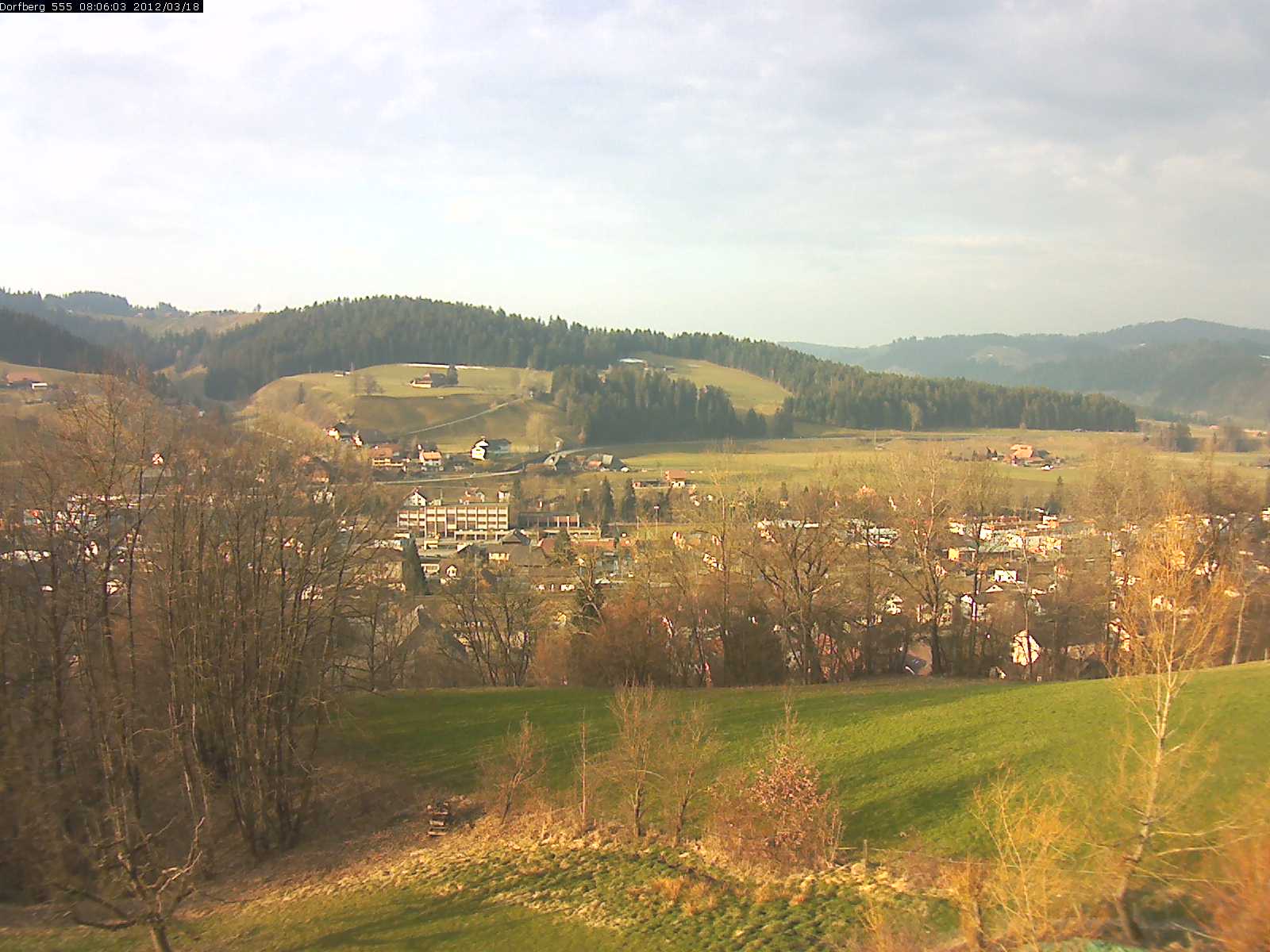 Webcam-Bild: Aussicht vom Dorfberg in Langnau 20120318-080600